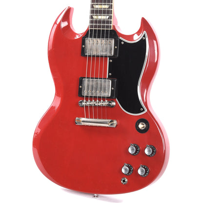 Gibson Custom Shop Murphy Lab 1961 Les Paul SG Standard "CME Spec" Ultra Light Aged Antique Cardinal Red w/Stop Bar Electric Guitars / Solid Body