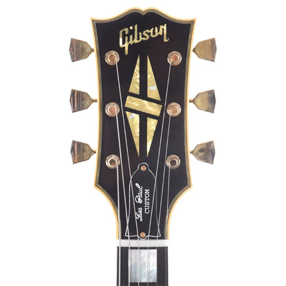 Gibson Custom Shop Murphy Lab 1968 Les Paul Custom Reissue Ebony Ultra Light Aged Electric Guitars / Solid Body