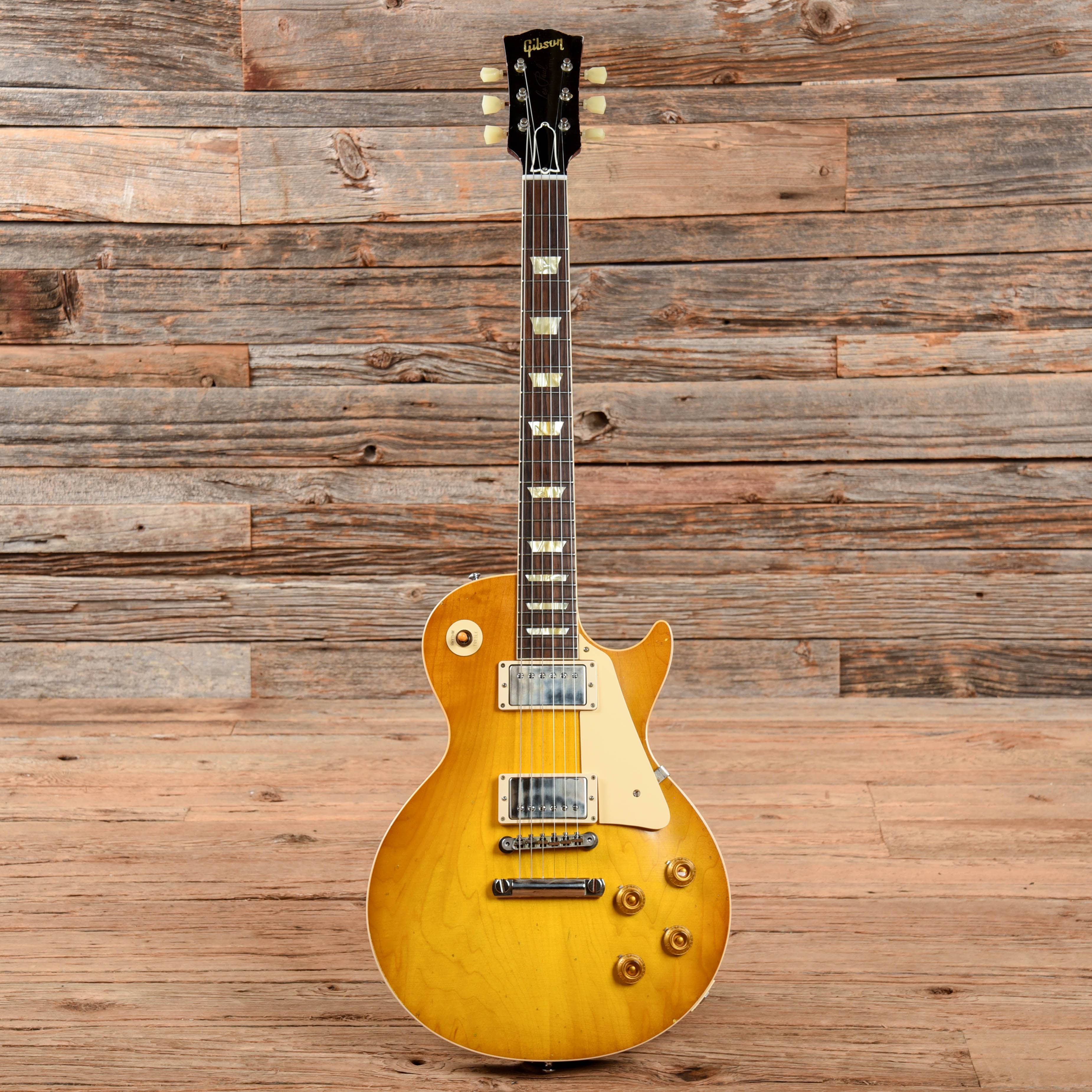 Gibson Custom Shop Murphy Lab '58 Les Paul Standard Reissue Light Aged Lemon Burst 2020 Electric Guitars / Solid Body