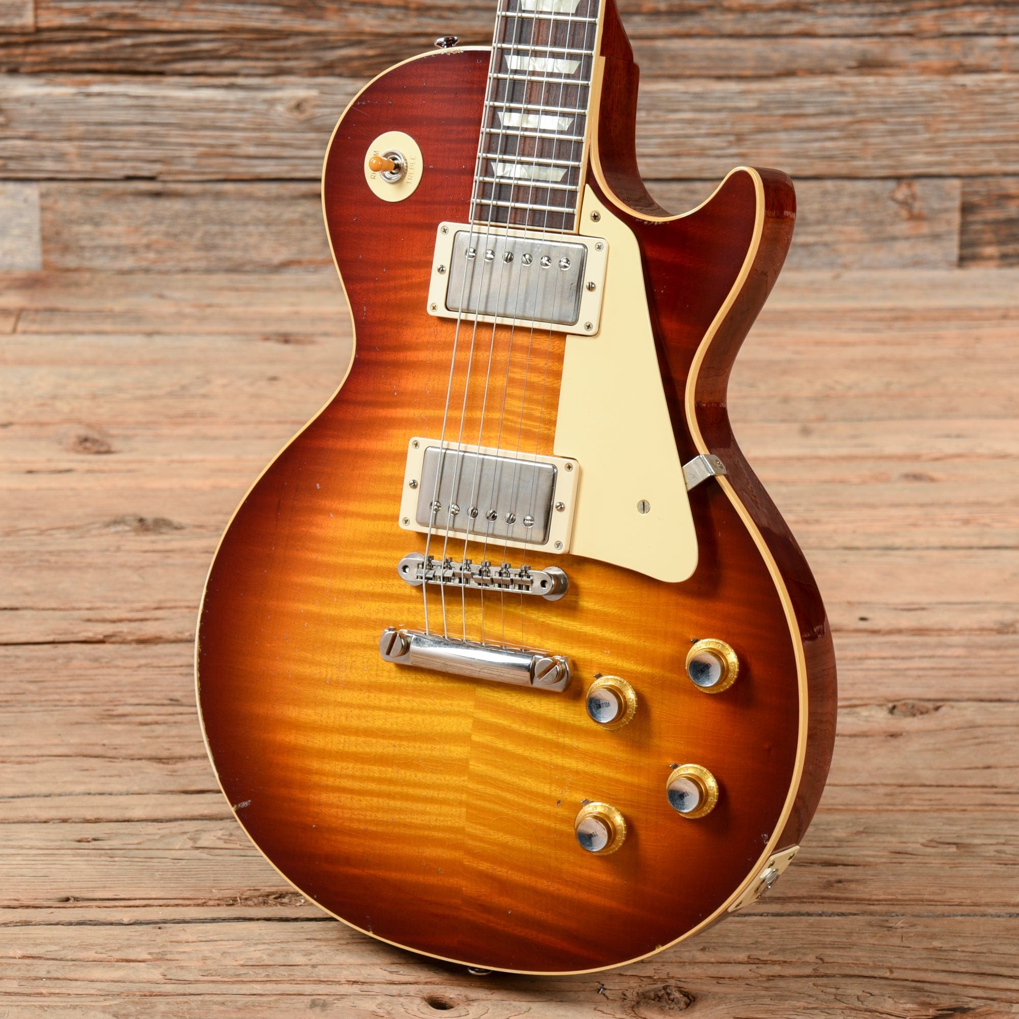 Gibson Custom Shop Murphy Lab '60 Les Paul Standard Reissue Light Aged Sunburst 2022 Electric Guitars / Solid Body