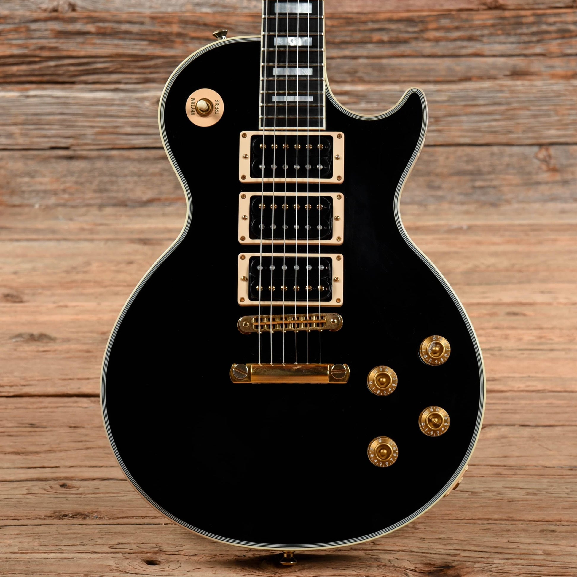 Gibson Custom Shop Peter Frampton Signature Les Paul Black 2012 Electric Guitars / Solid Body