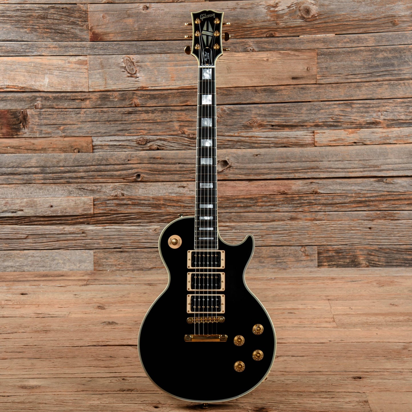 Gibson Custom Shop Peter Frampton Signature Les Paul Black 2012 Electric Guitars / Solid Body