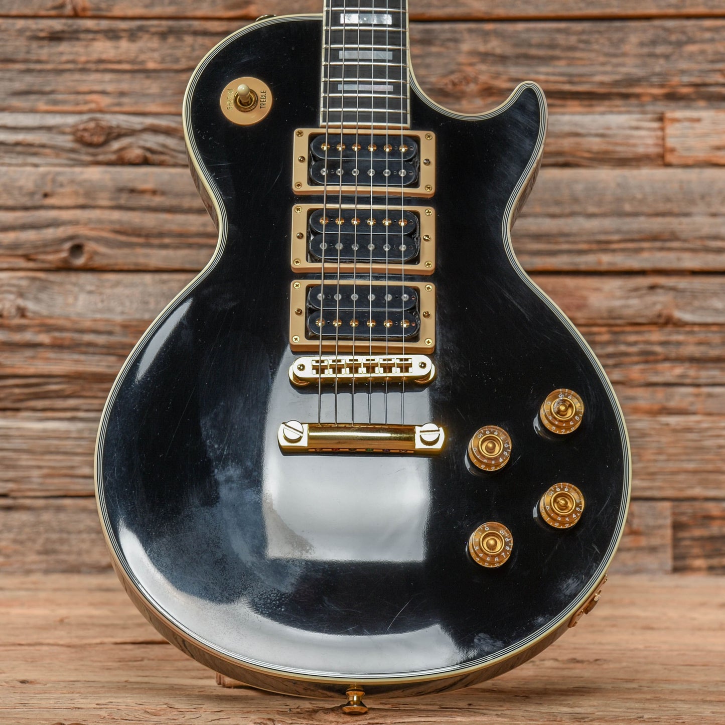 Gibson Custom Shop Peter Frampton Signature Les Paul Black 2012 Electric Guitars / Solid Body