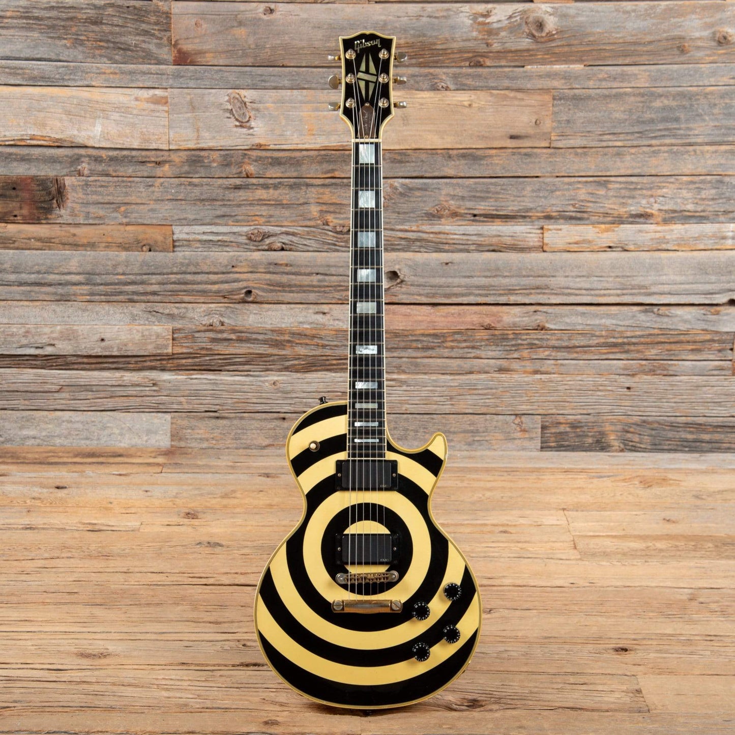 Gibson Custom Shop Zakk Wylde Signature Les Paul Custom Bullseye 2001 Electric Guitars / Solid Body