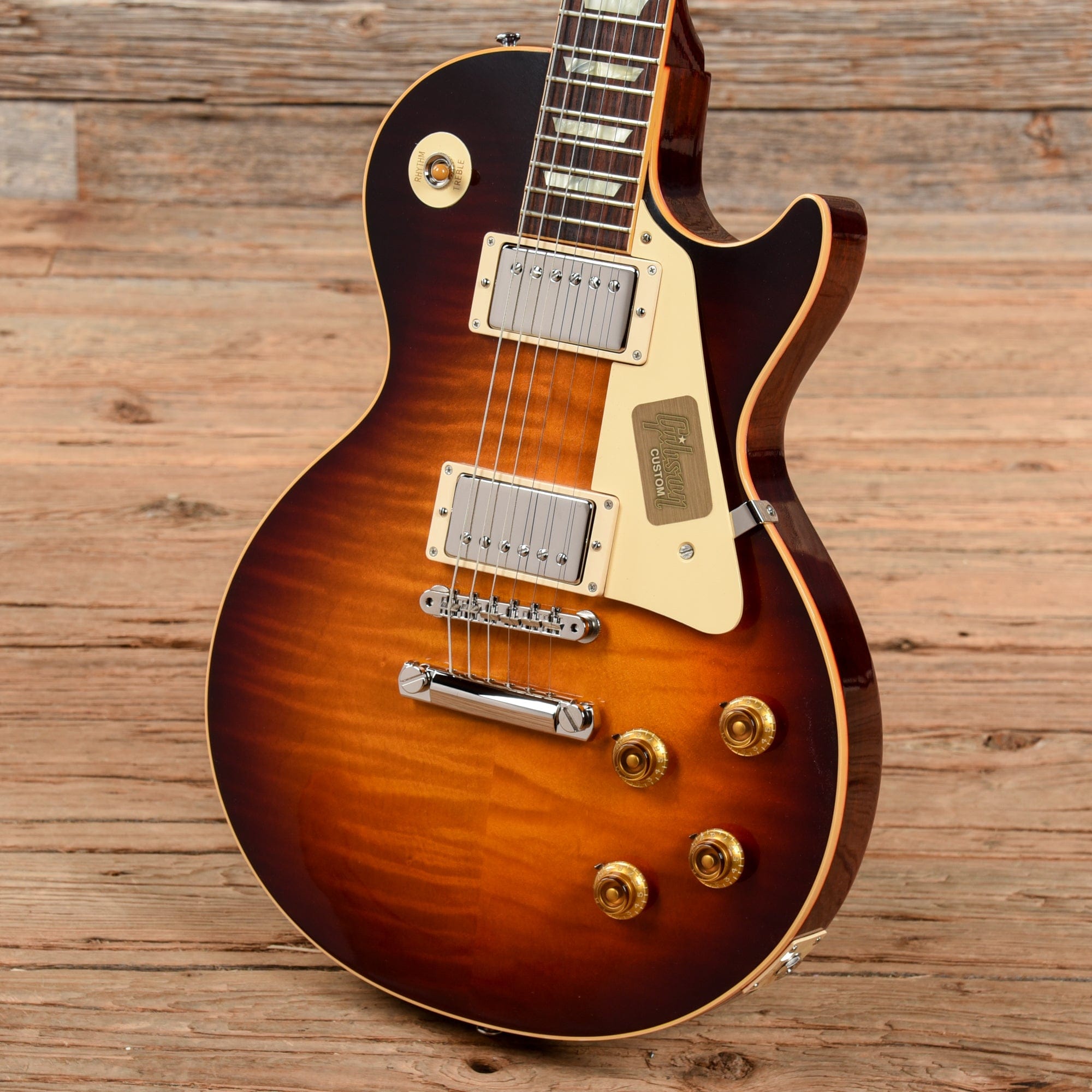 Gibson Custom True Historic '58 Les Paul Standard Sunburst 2015 Electric Guitars / Solid Body