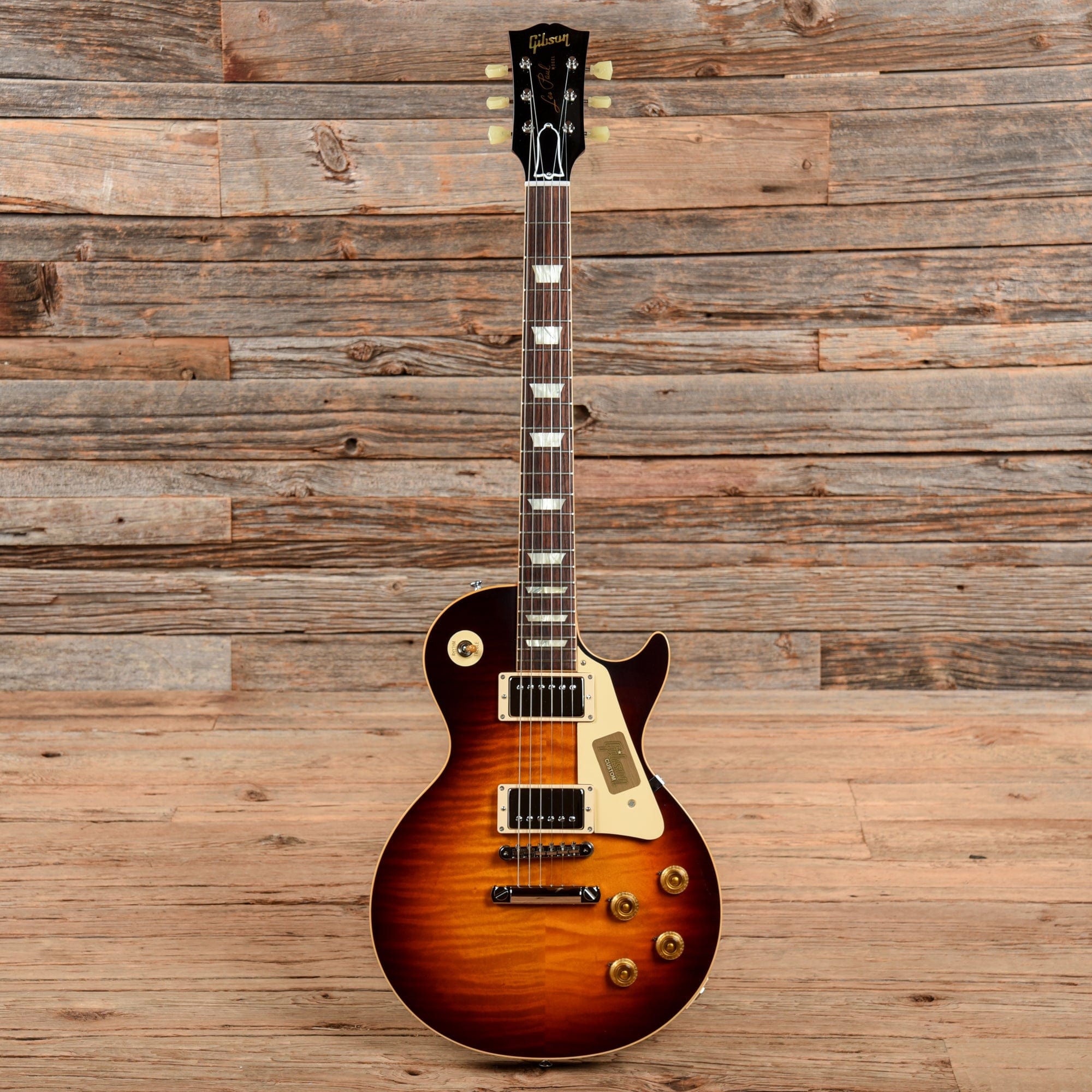 Gibson Custom True Historic '58 Les Paul Standard Sunburst 2015 Electric Guitars / Solid Body