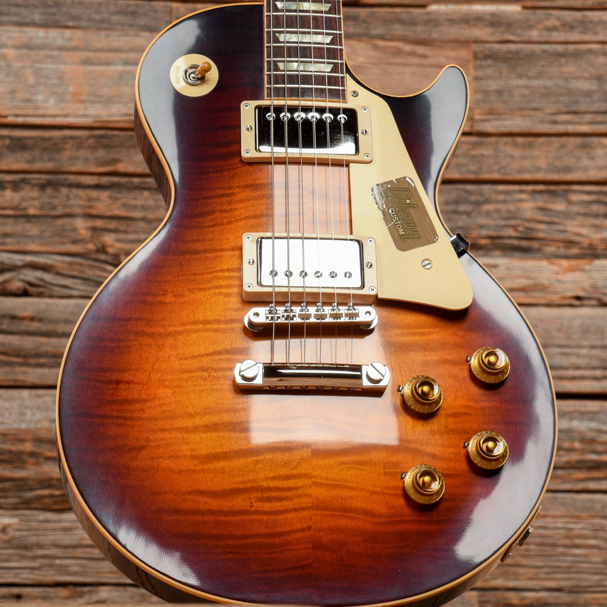 Gibson Custom True Historic '58 Les Paul Standard Sunburst 2015 Electric Guitars / Solid Body