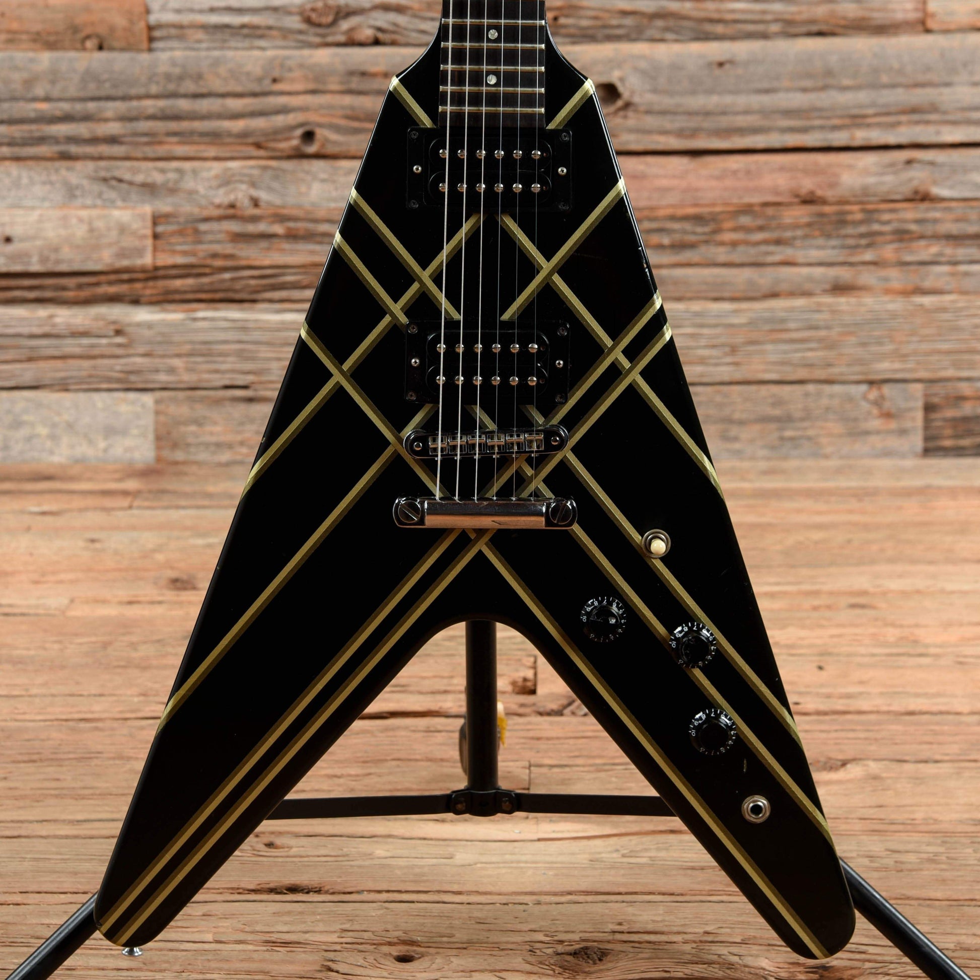 Gibson Designer Series Flying V Black 1984 Electric Guitars / Solid Body