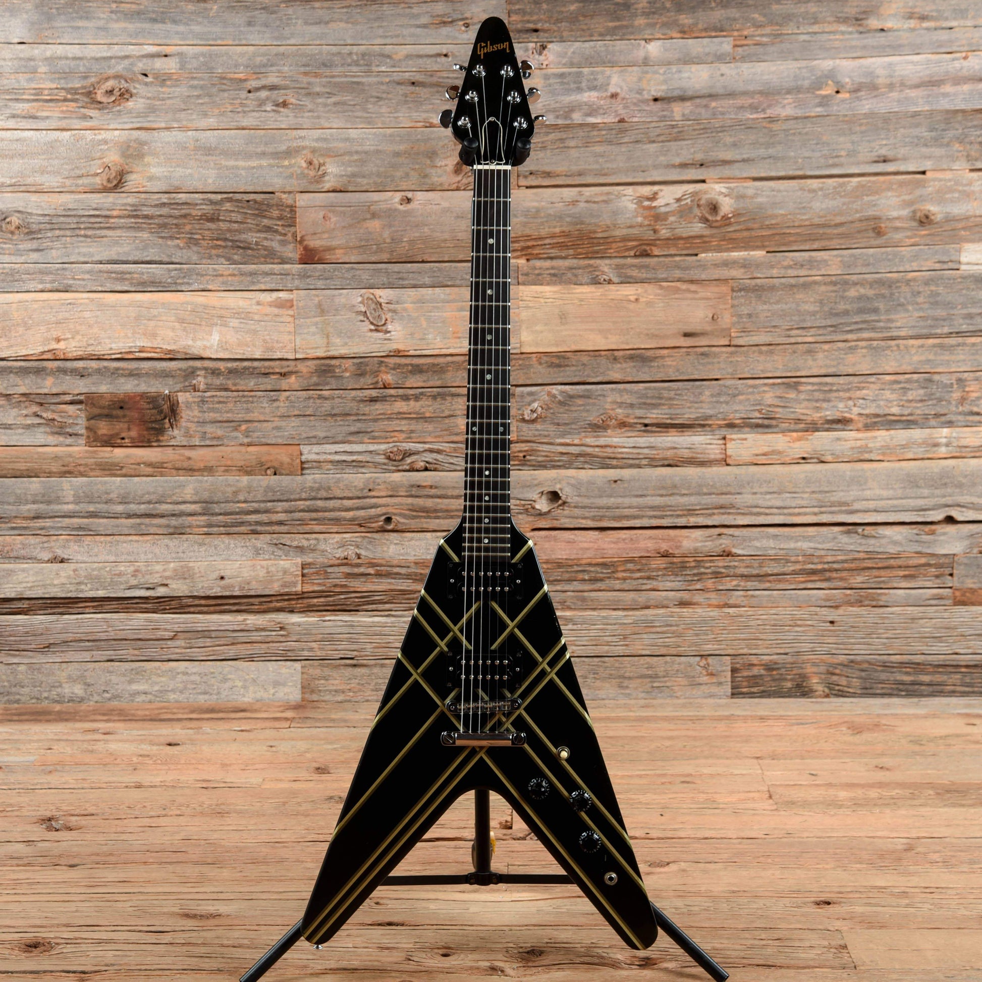 Gibson Designer Series Flying V Black 1984 Electric Guitars / Solid Body