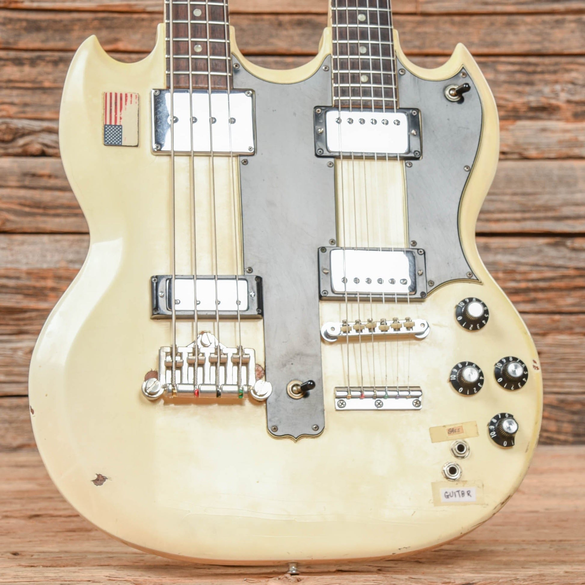 Gibson EBS-1250 Polaris White 1968 Electric Guitars / Solid Body