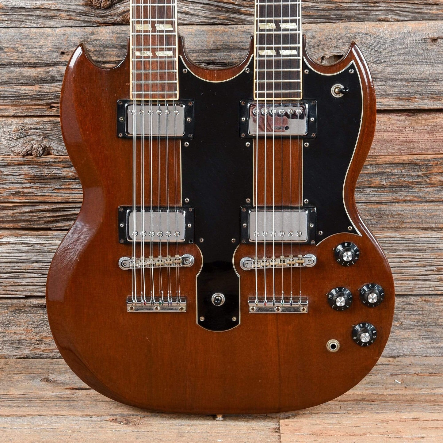 Gibson EDS-1275 Walnut 1970s Electric Guitars / Solid Body