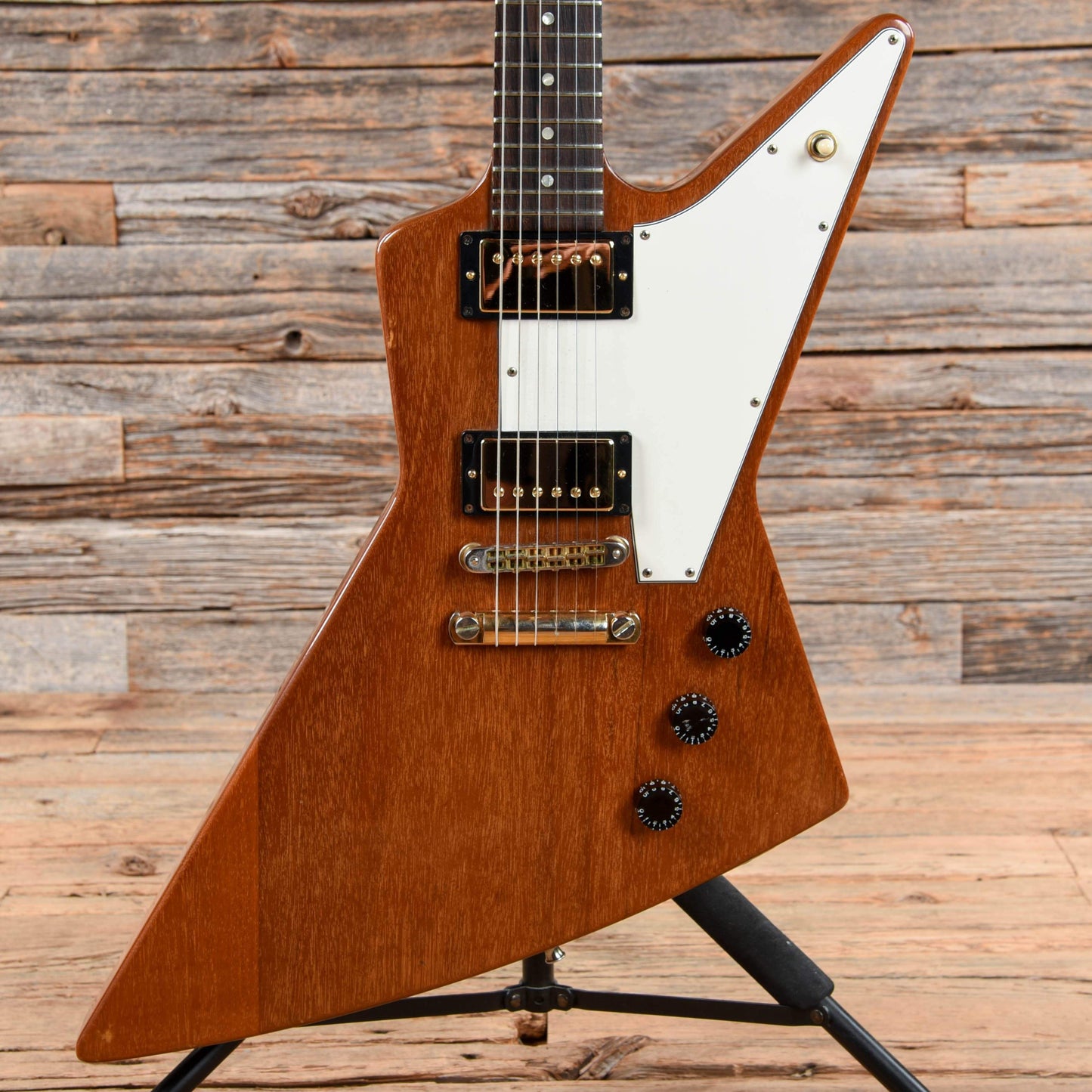 Gibson Explorer '76 Limited Edition Natural 1998 Electric Guitars / Solid Body