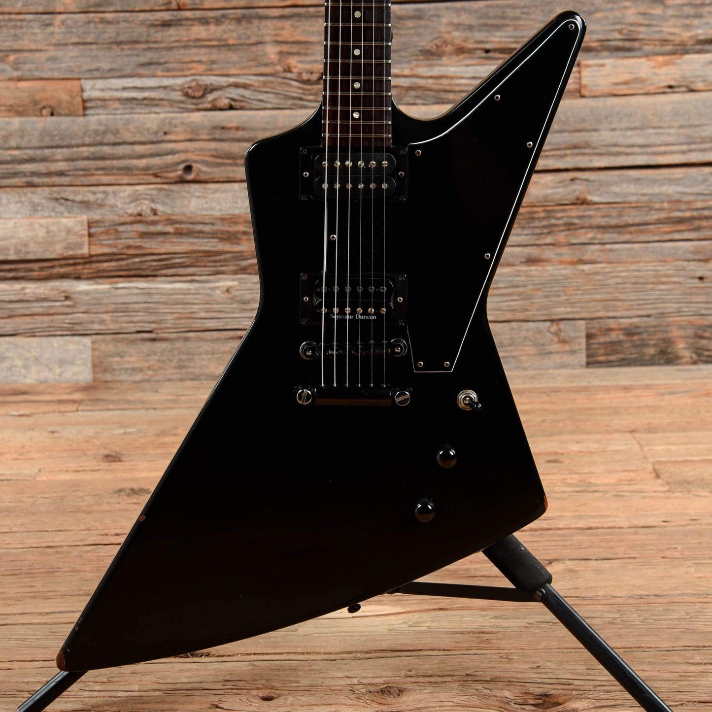 Gibson Explorer Black 1991 Electric Guitars / Solid Body