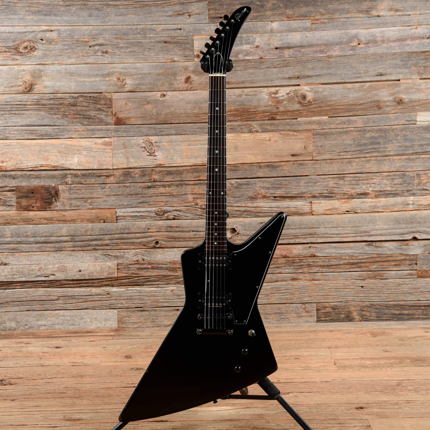 Gibson Explorer Black 1991 Electric Guitars / Solid Body