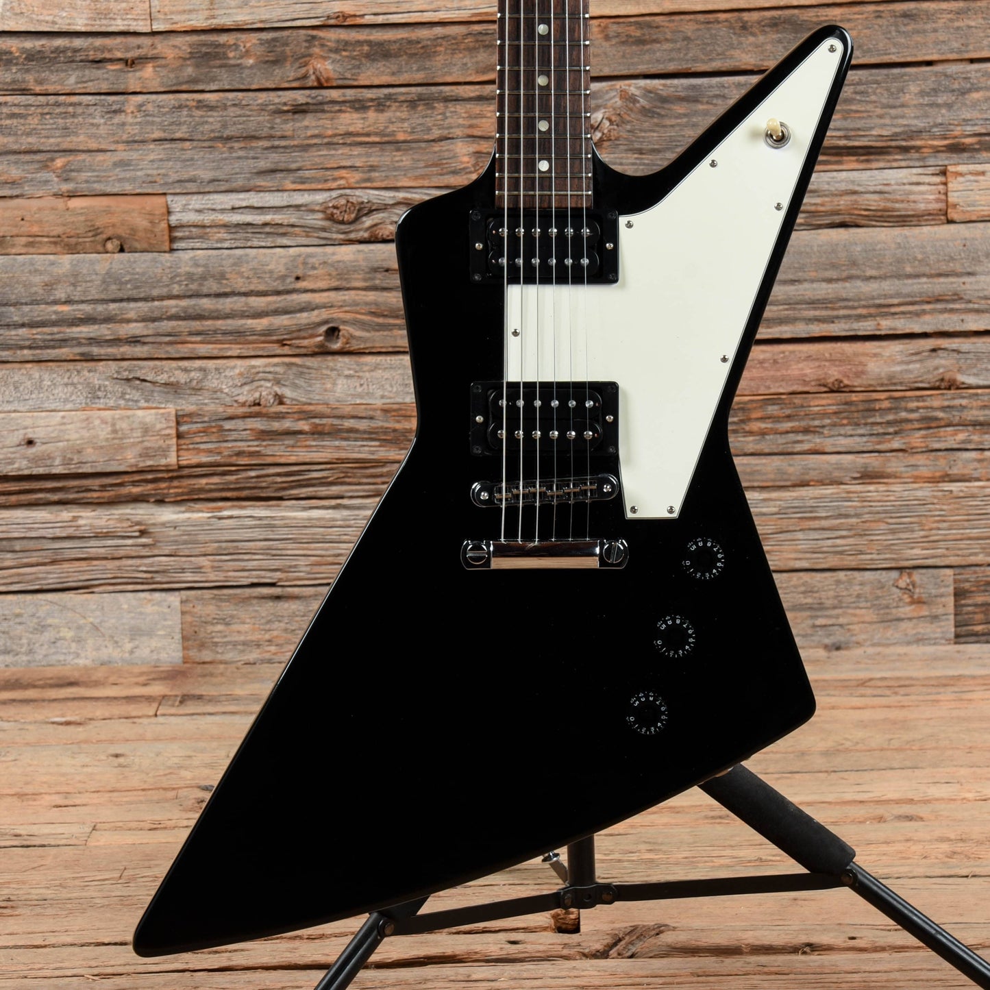 Gibson Explorer Black Electric Guitars / Solid Body