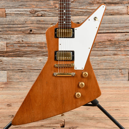 Gibson Explorer Limited Edition Natural 1976 Electric Guitars / Solid Body