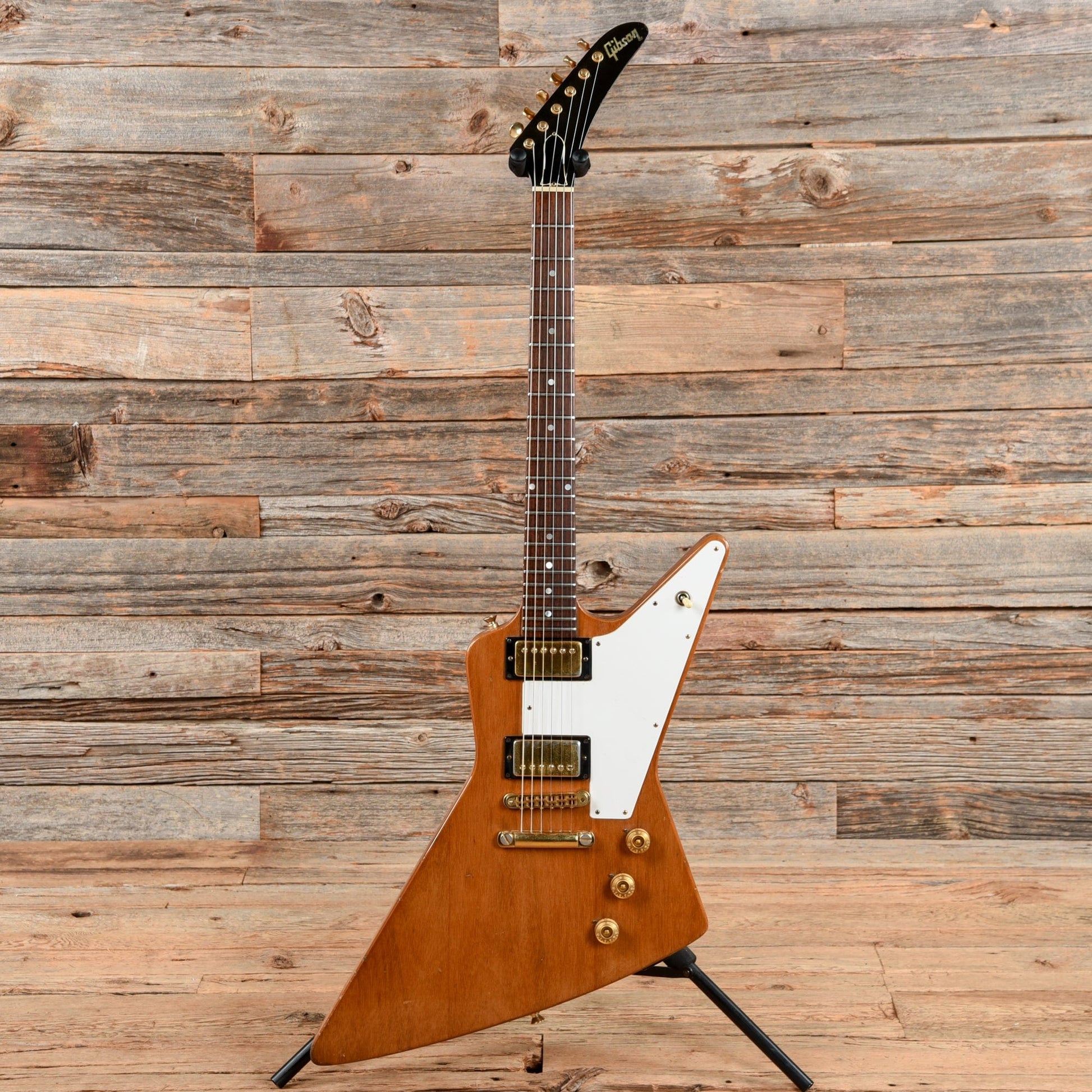 Gibson Explorer Limited Edition Natural 1976 Electric Guitars / Solid Body