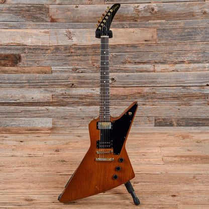 Gibson Explorer Mahogany Natural 1977 Electric Guitars / Solid Body