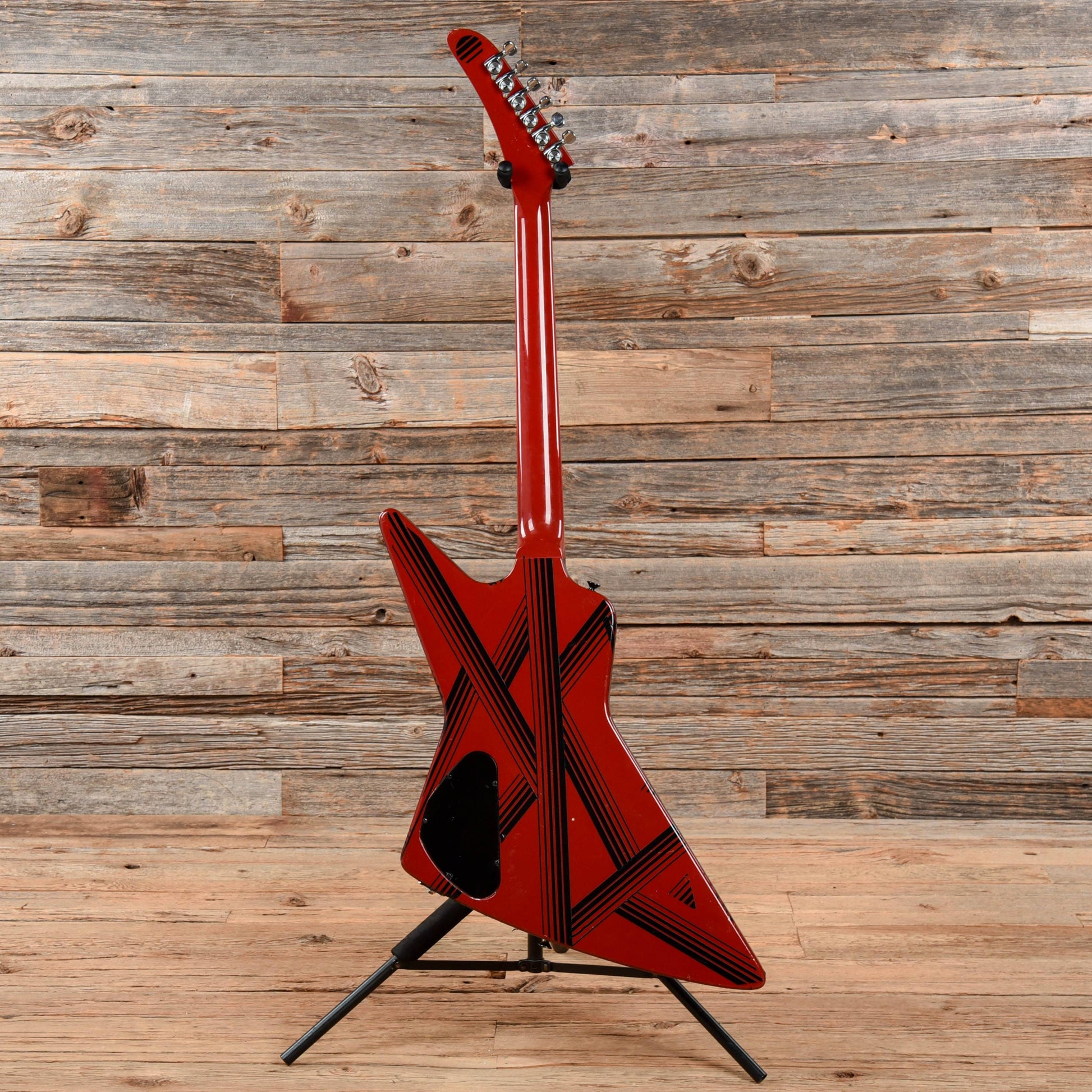 Gibson Explorer P-90 Ferrari Red Striped 1985 Electric Guitars / Solid Body