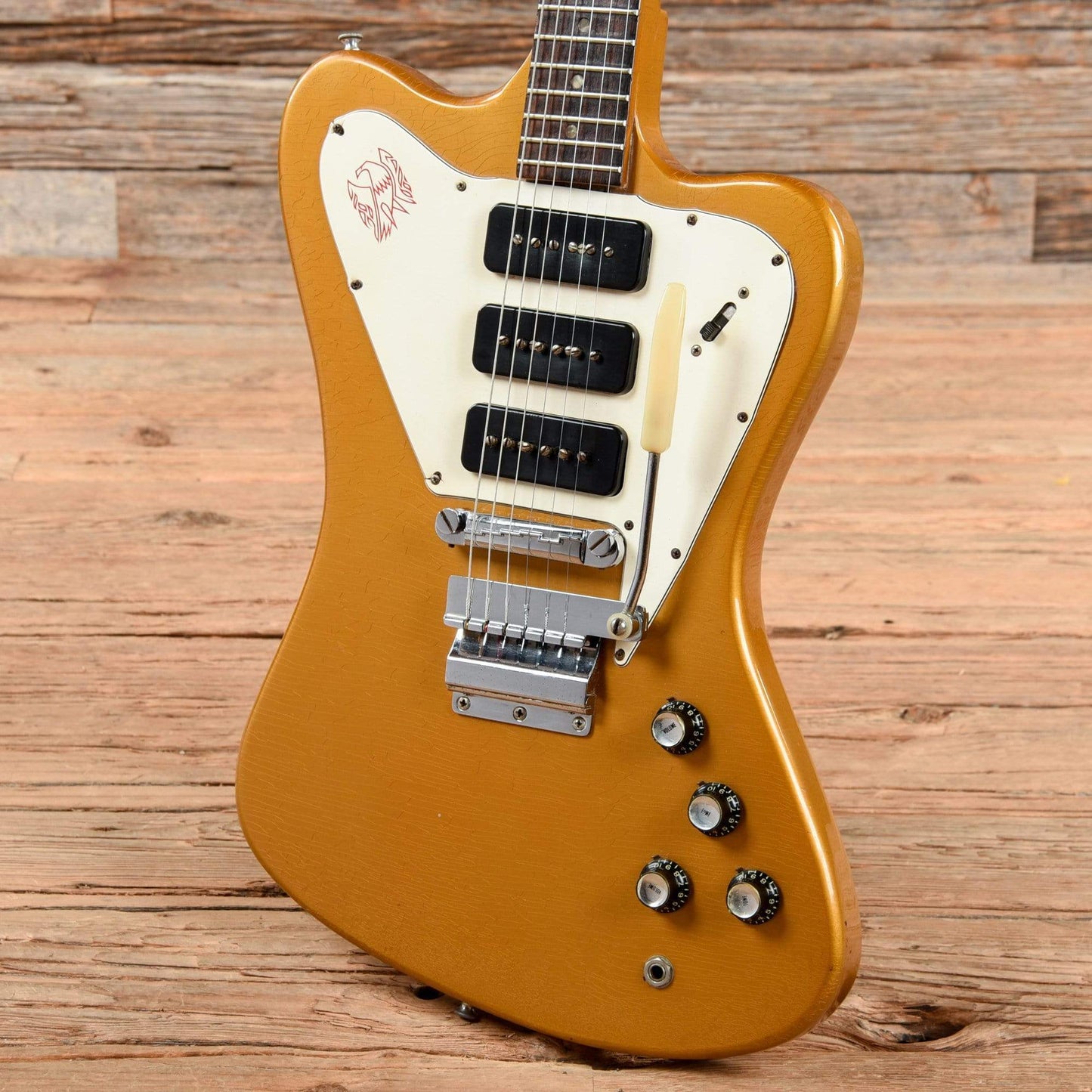 Gibson Firebird III Gold Poly Mist 1965 Electric Guitars / Solid Body