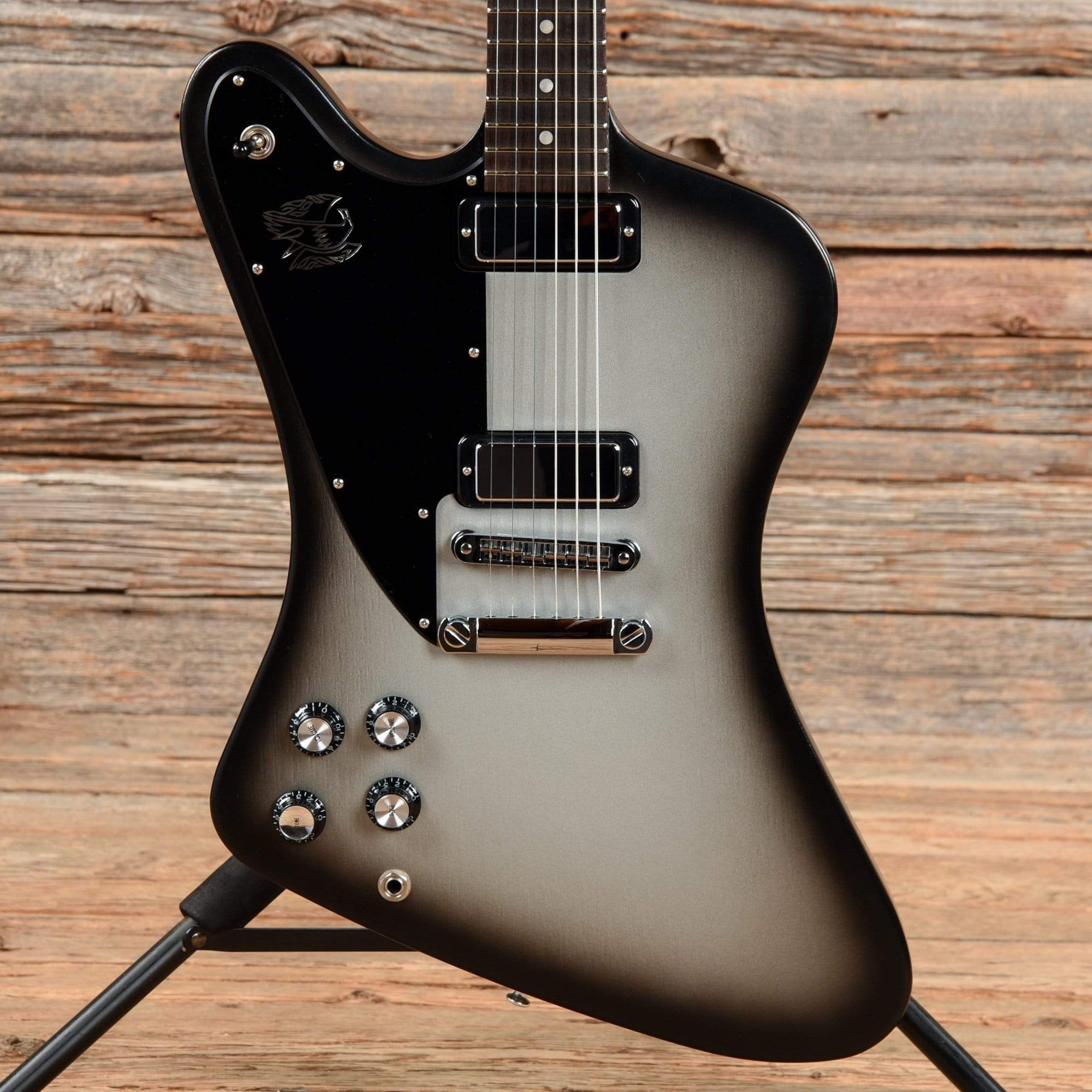 Gibson Firebird Studio '70s Tribute Silverburst 2012 LEFTY 