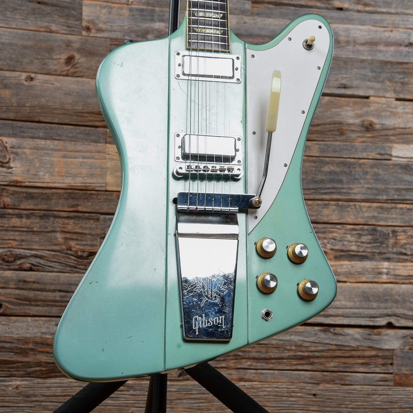 Gibson Firebird V Inverness Green Refin 1965 Electric Guitars / Solid Body