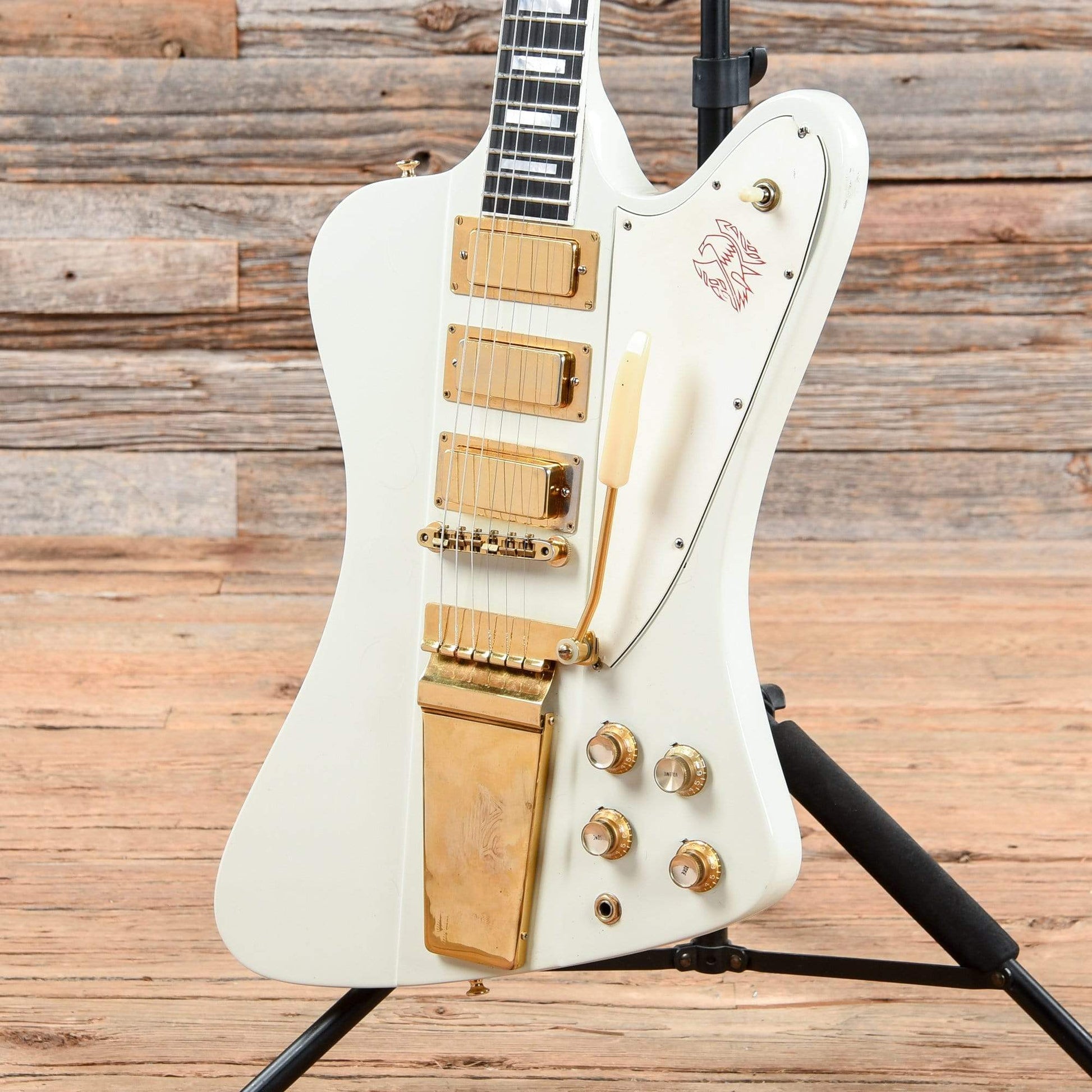 Gibson Firebird VII White Refin 1964 Electric Guitars / Solid Body