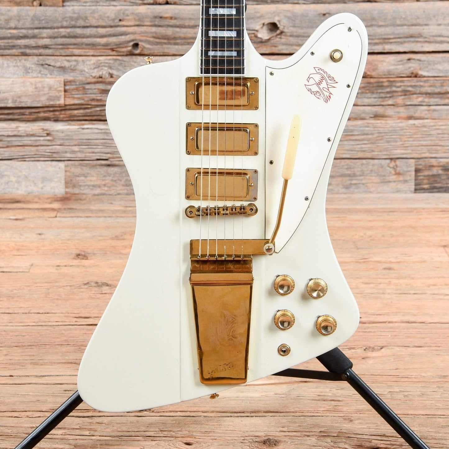 Gibson Firebird VII White Refin 1964 Electric Guitars / Solid Body