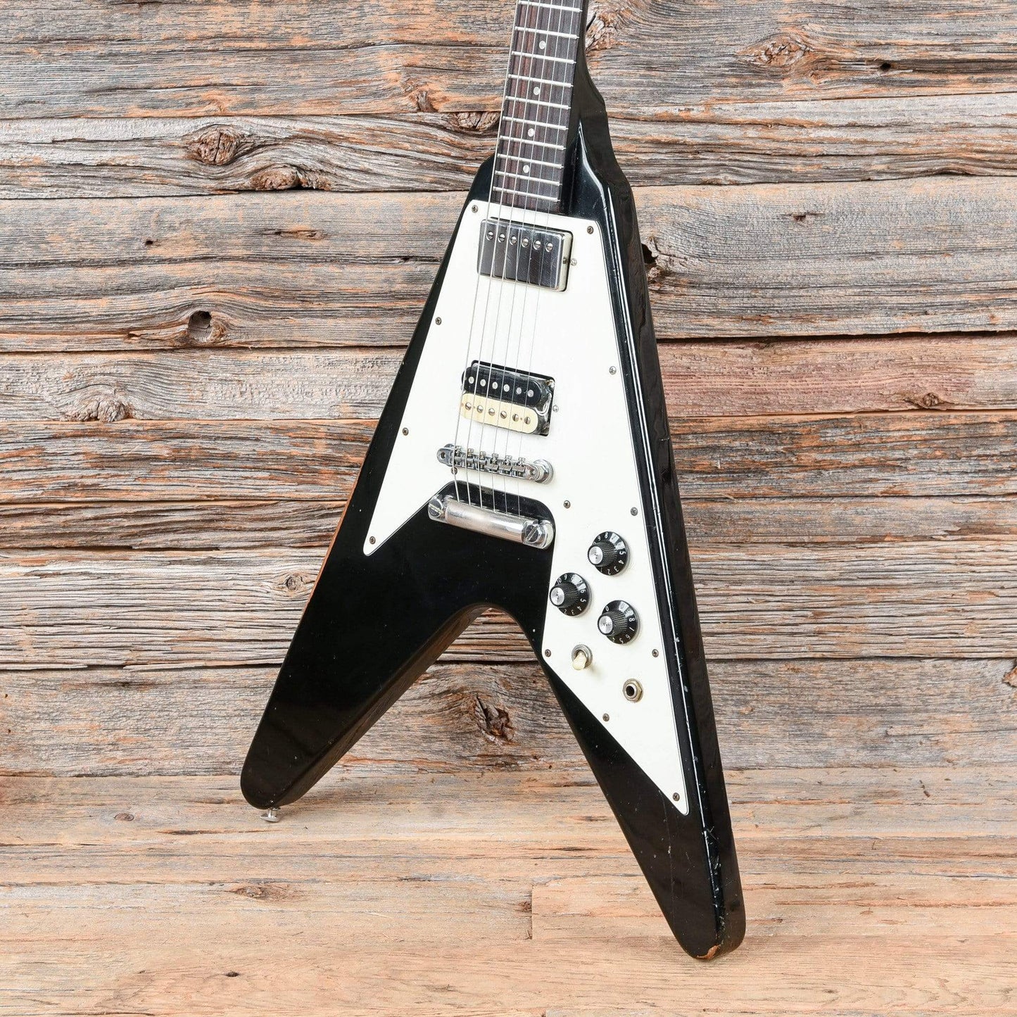 Gibson Flying V Black 1982 Electric Guitars / Solid Body