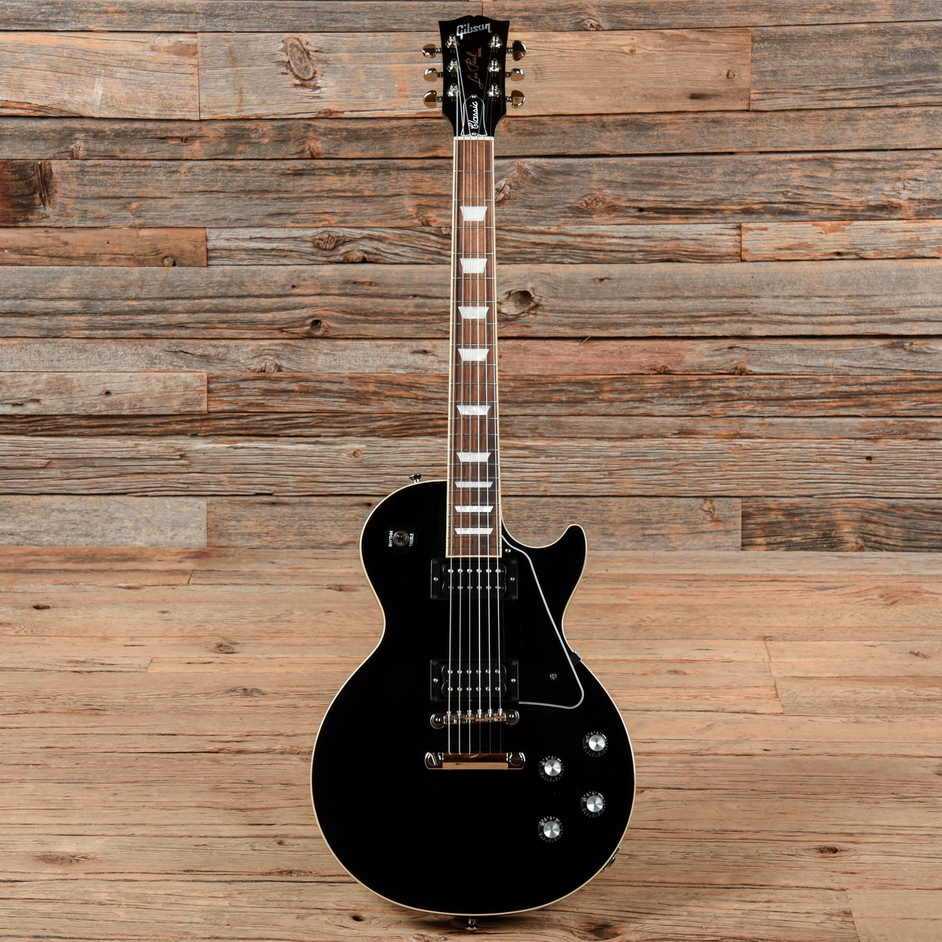 Gibson Les Paul Classic Black 2022 – Chicago Music Exchange