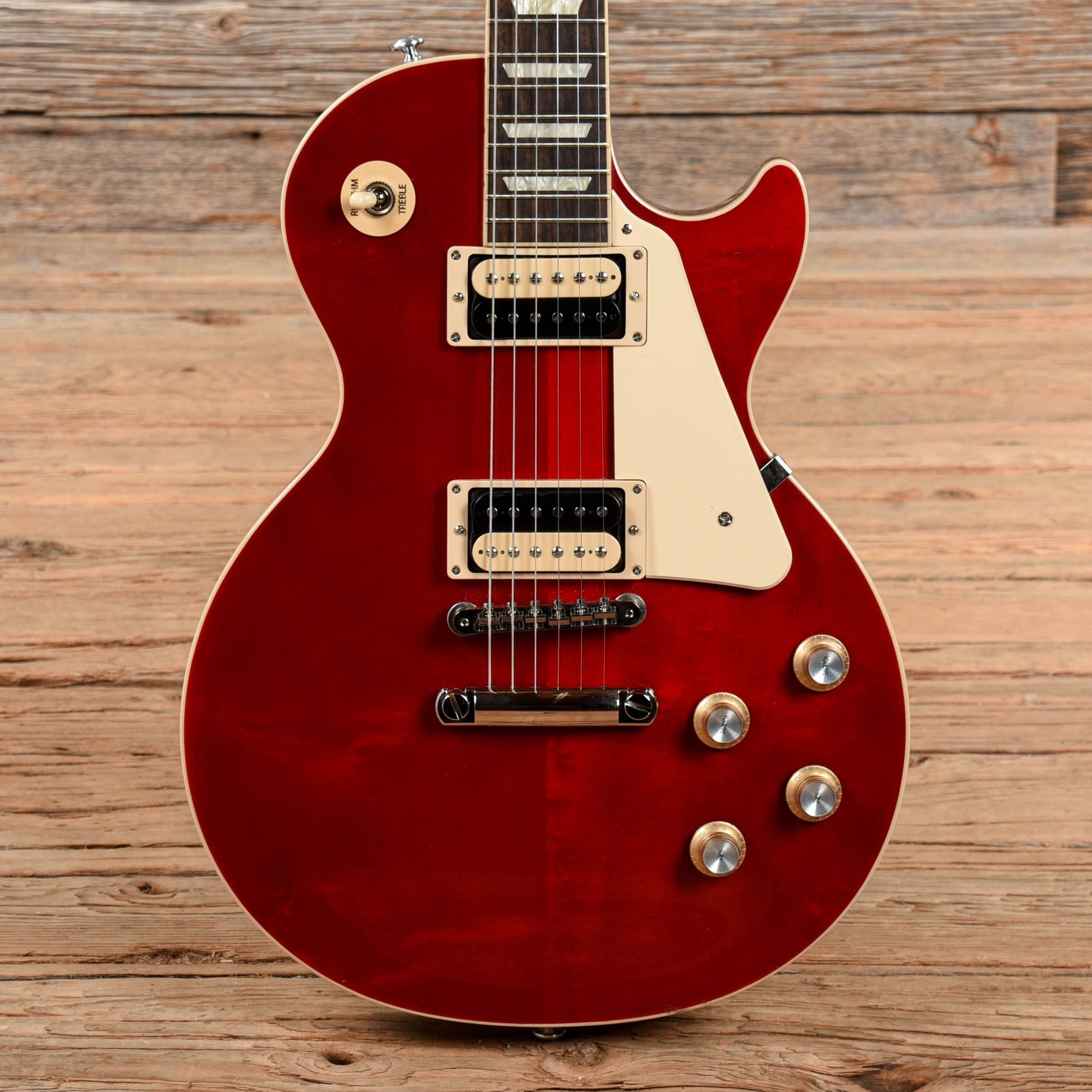 Gibson Les Paul Classic Cherry 2021 Electric Guitars / Solid Body