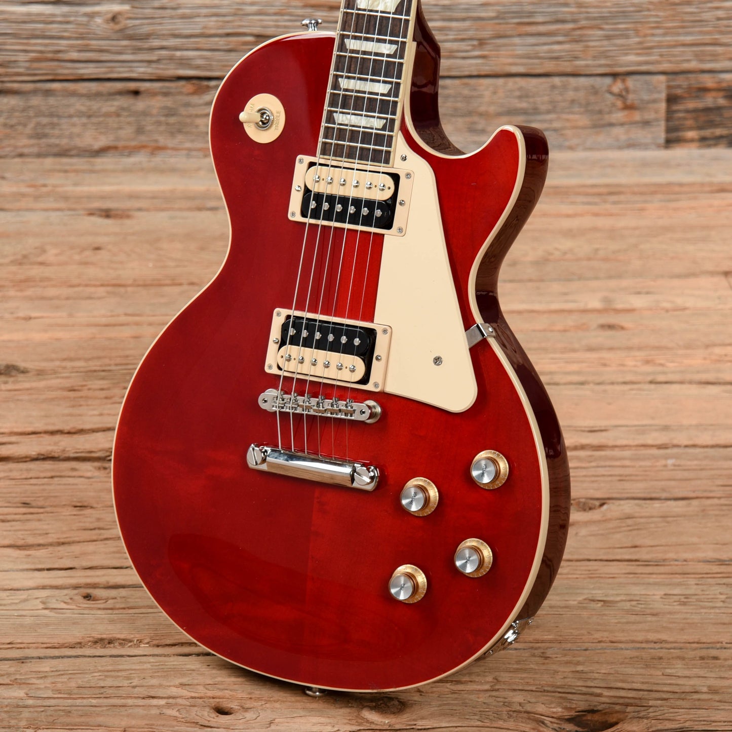 Gibson Les Paul Classic Cherry 2021 Electric Guitars / Solid Body