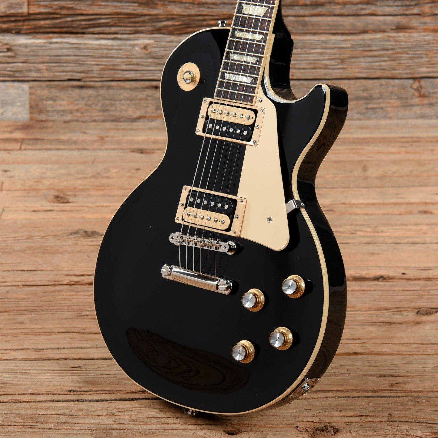 Gibson Les Paul Classic Ebony 2021 Electric Guitars / Solid Body