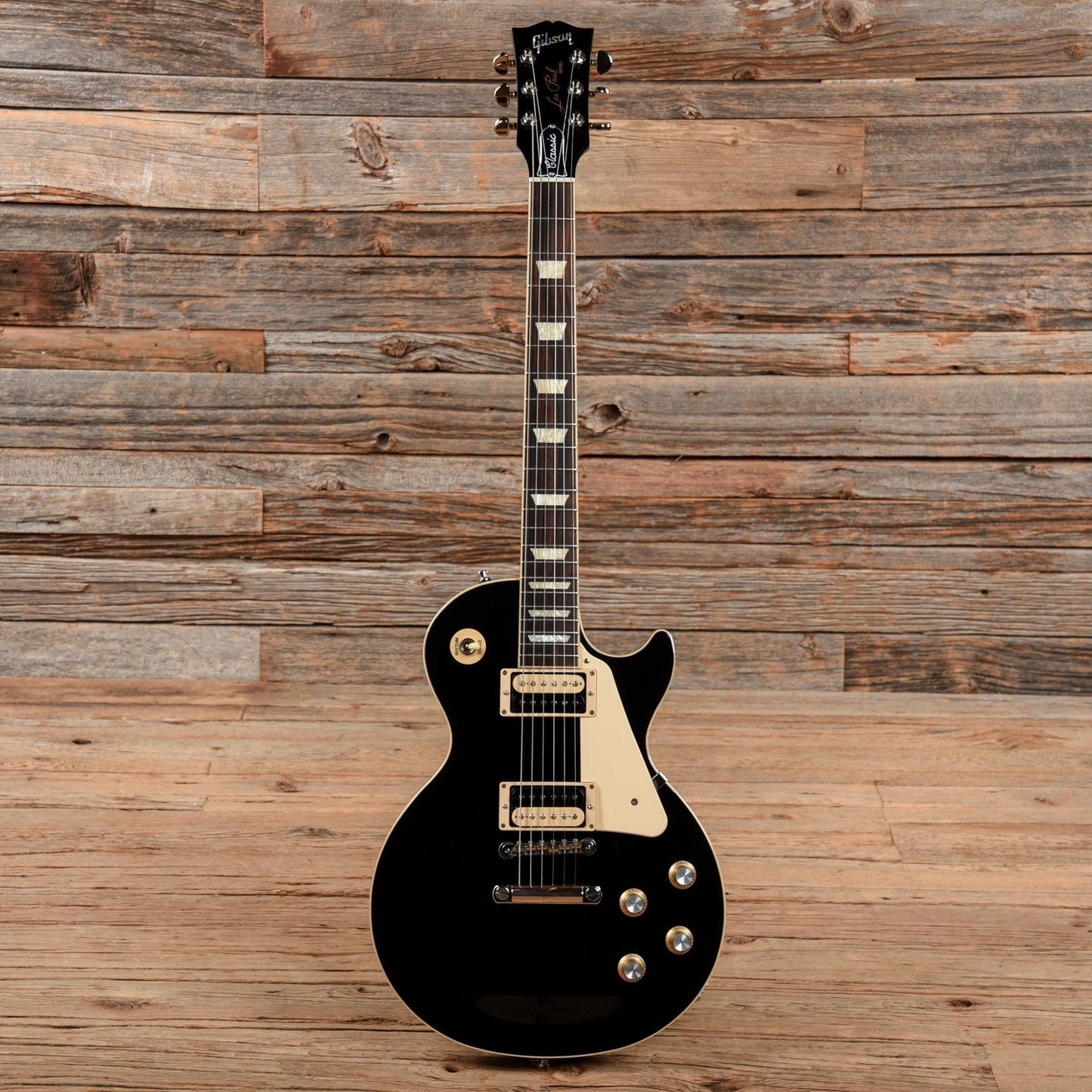 Gibson Les Paul Classic Ebony 2021 Electric Guitars / Solid Body