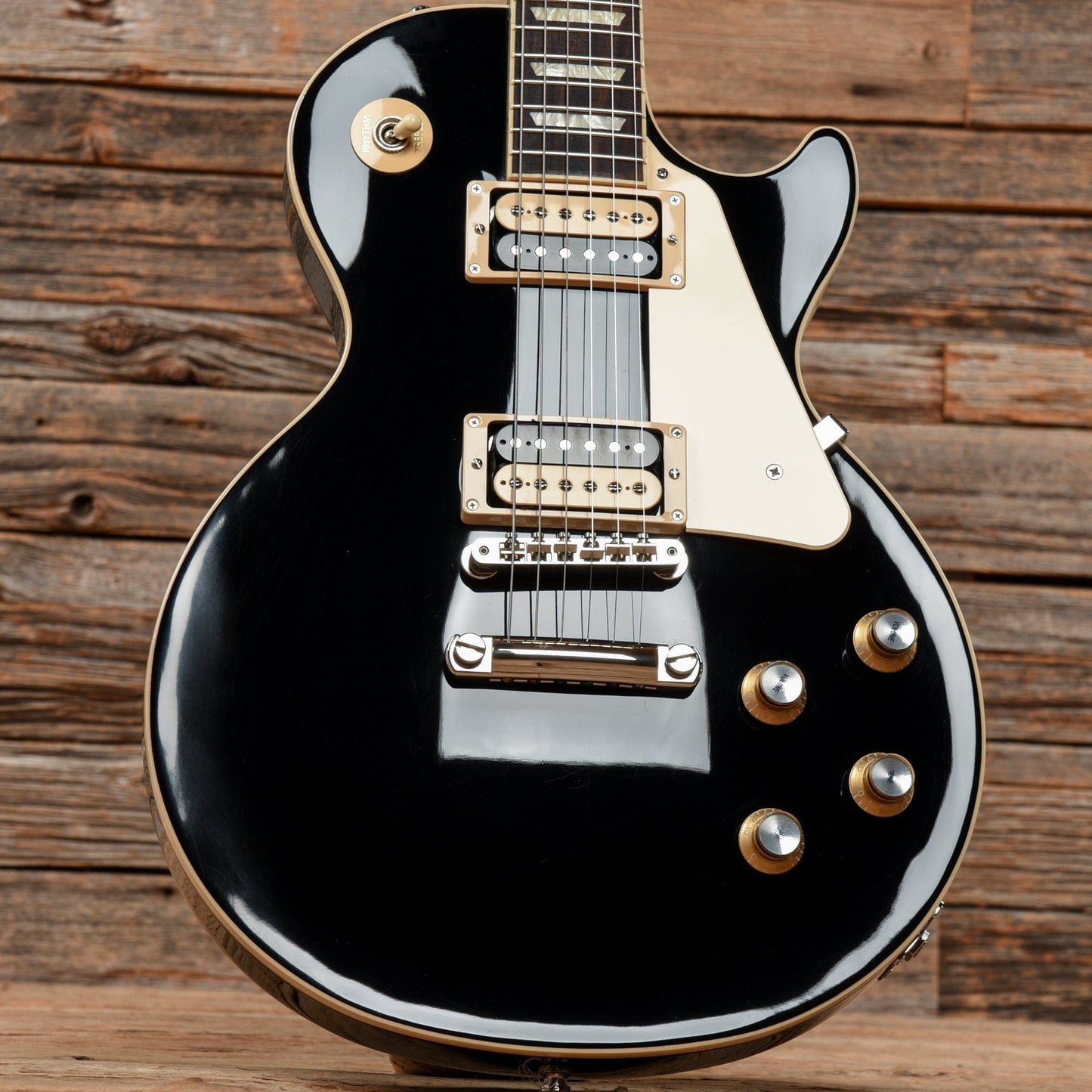 Gibson Les Paul Classic Ebony 2021 Electric Guitars / Solid Body