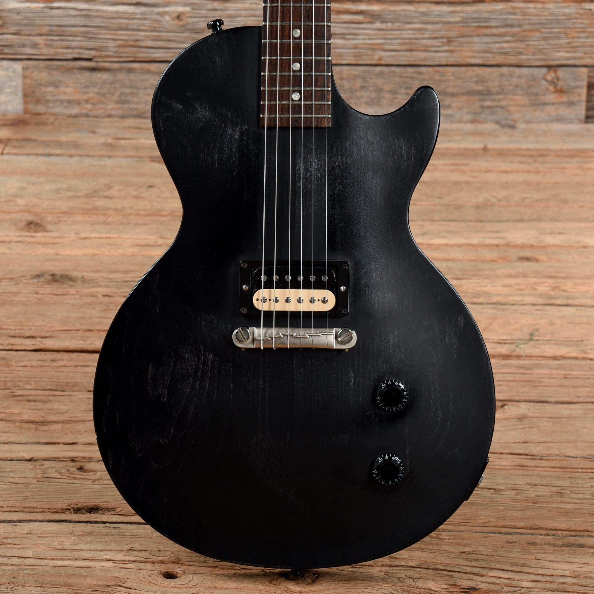 Gibson Les Paul CM Satin Black 2015 – Chicago Music Exchange