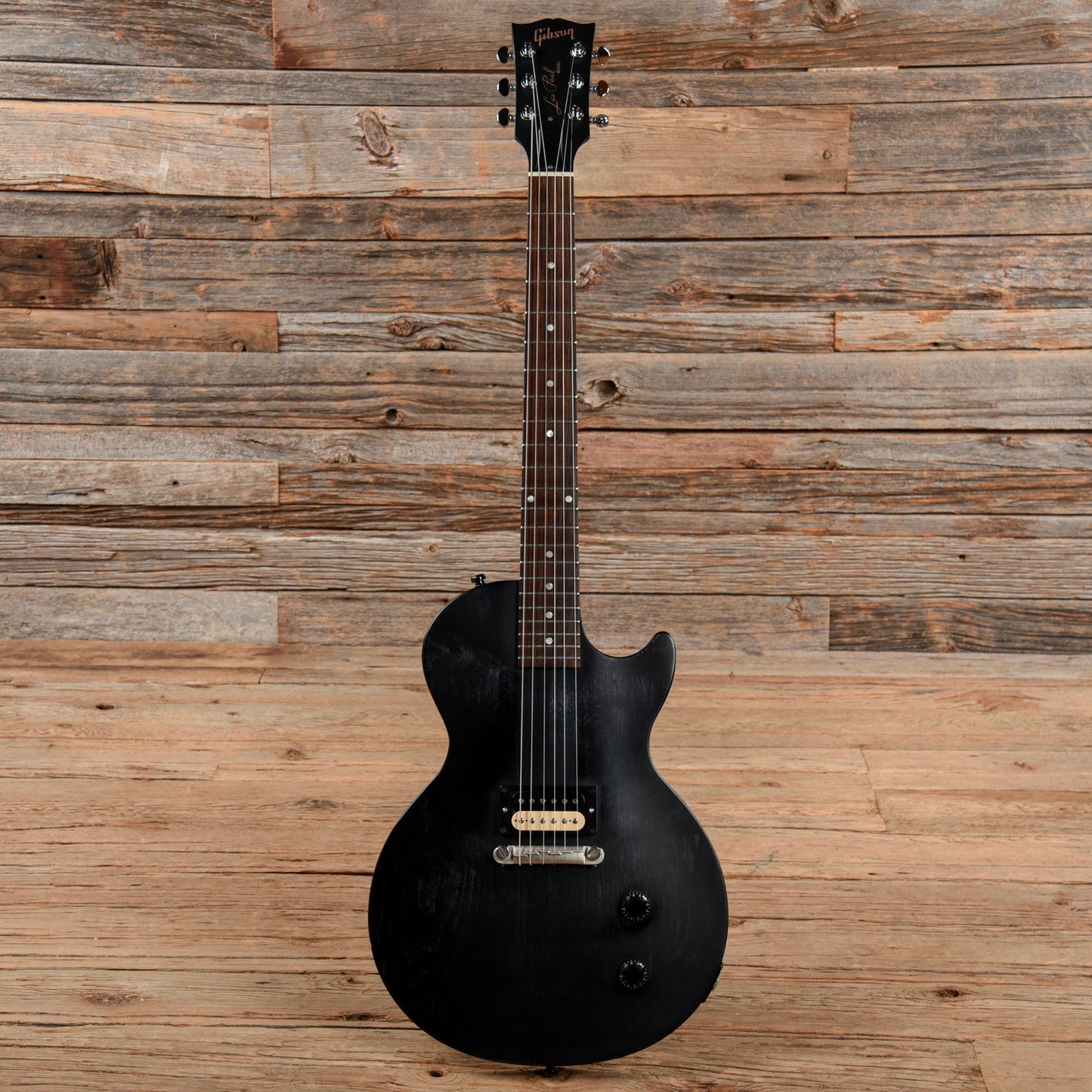 Gibson Les Paul CM Satin Black 2015 Electric Guitars / Solid Body