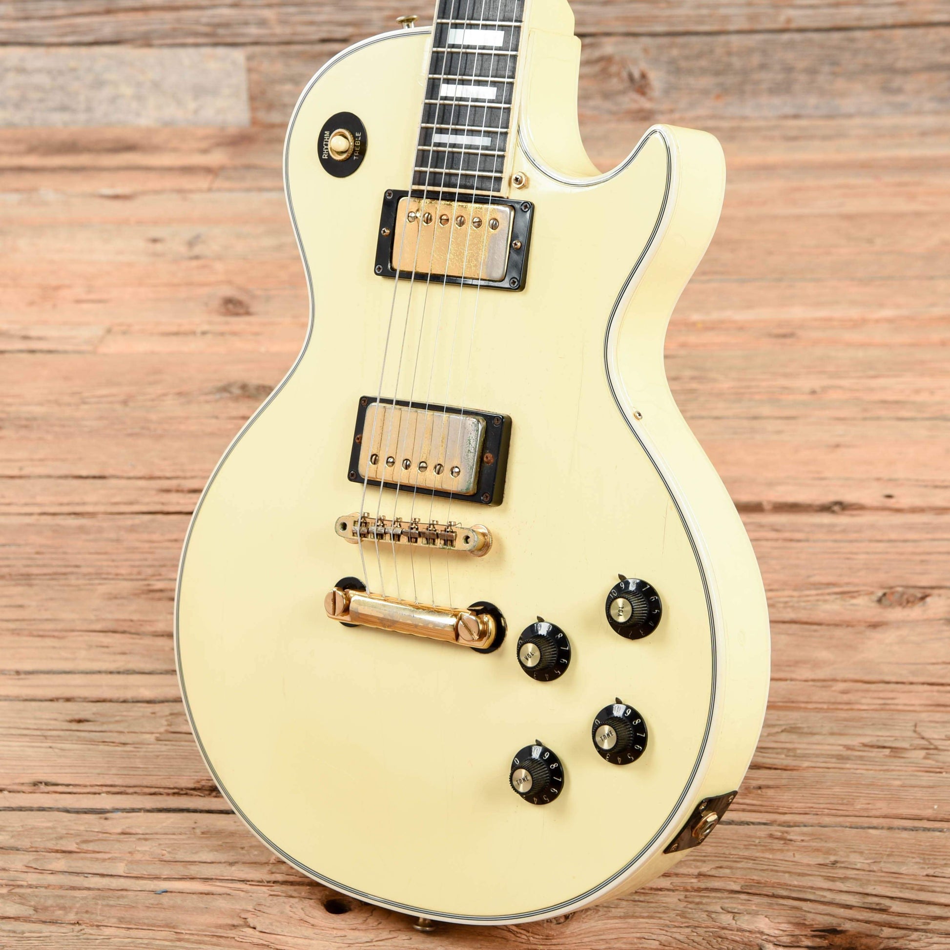 Gibson Les Paul Custom Alpine While 1974 Electric Guitars / Solid Body