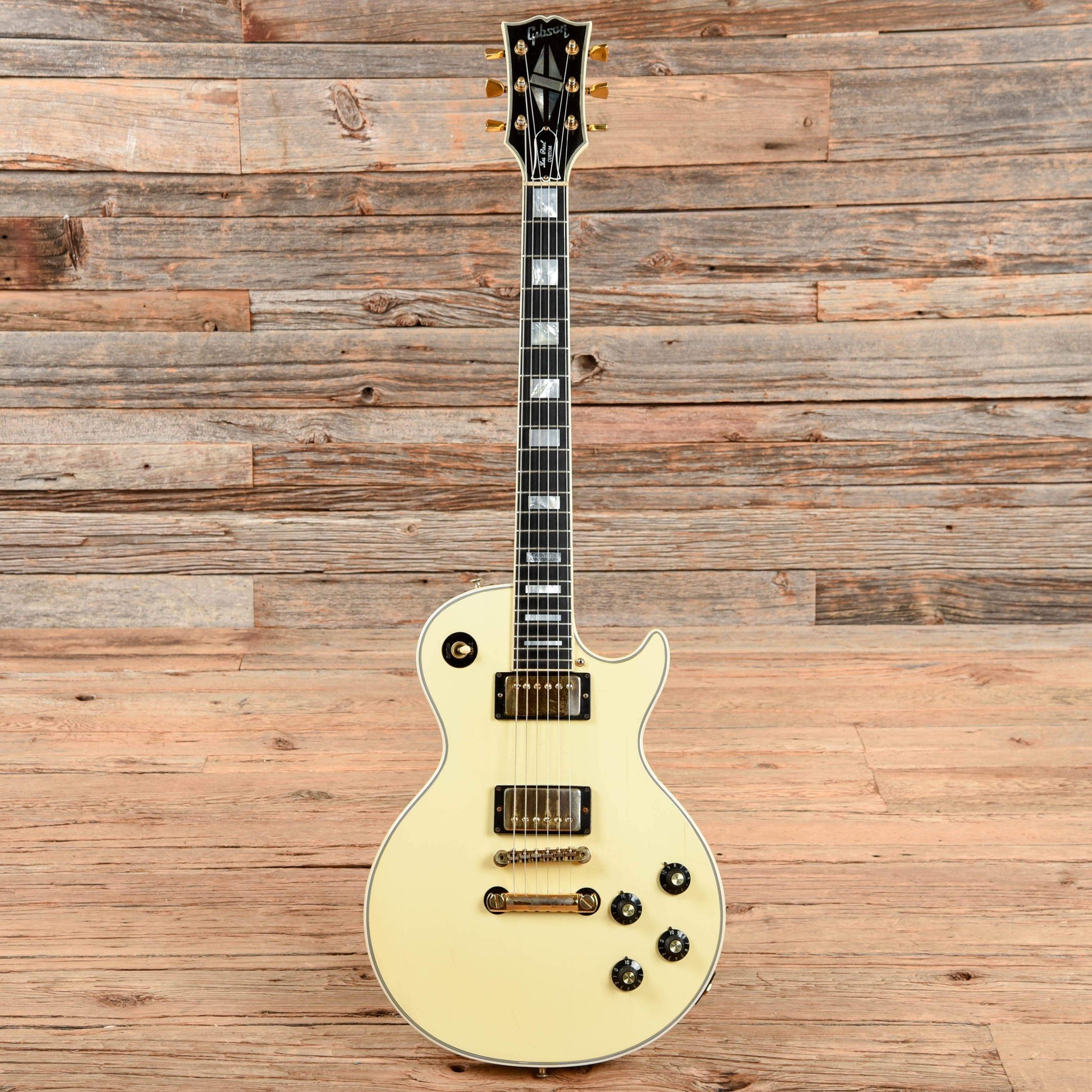 Gibson Les Paul Custom Alpine While 1974 Electric Guitars / Solid Body