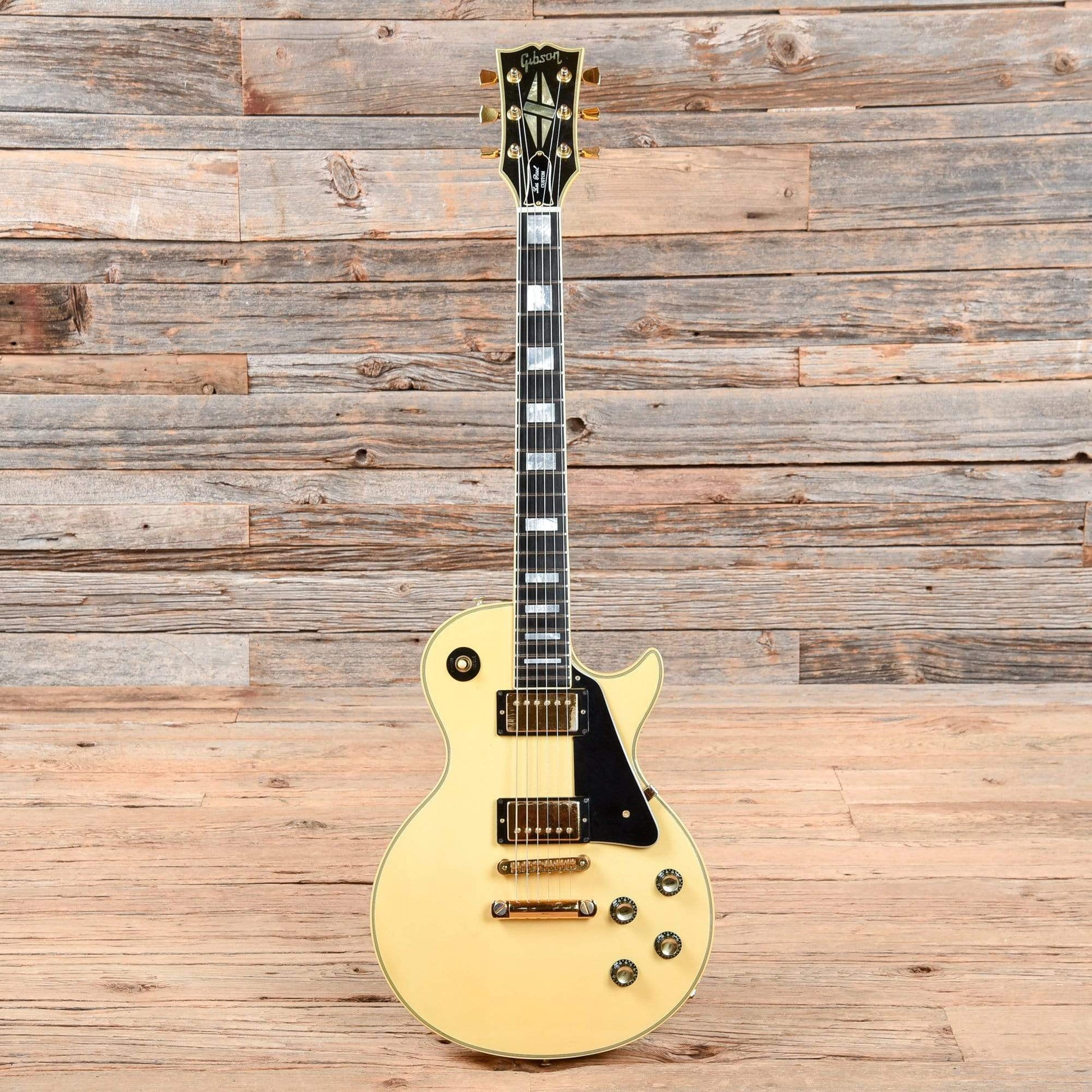 Gibson Les Paul Custom Alpine White 1978 Electric Guitars / Solid Body