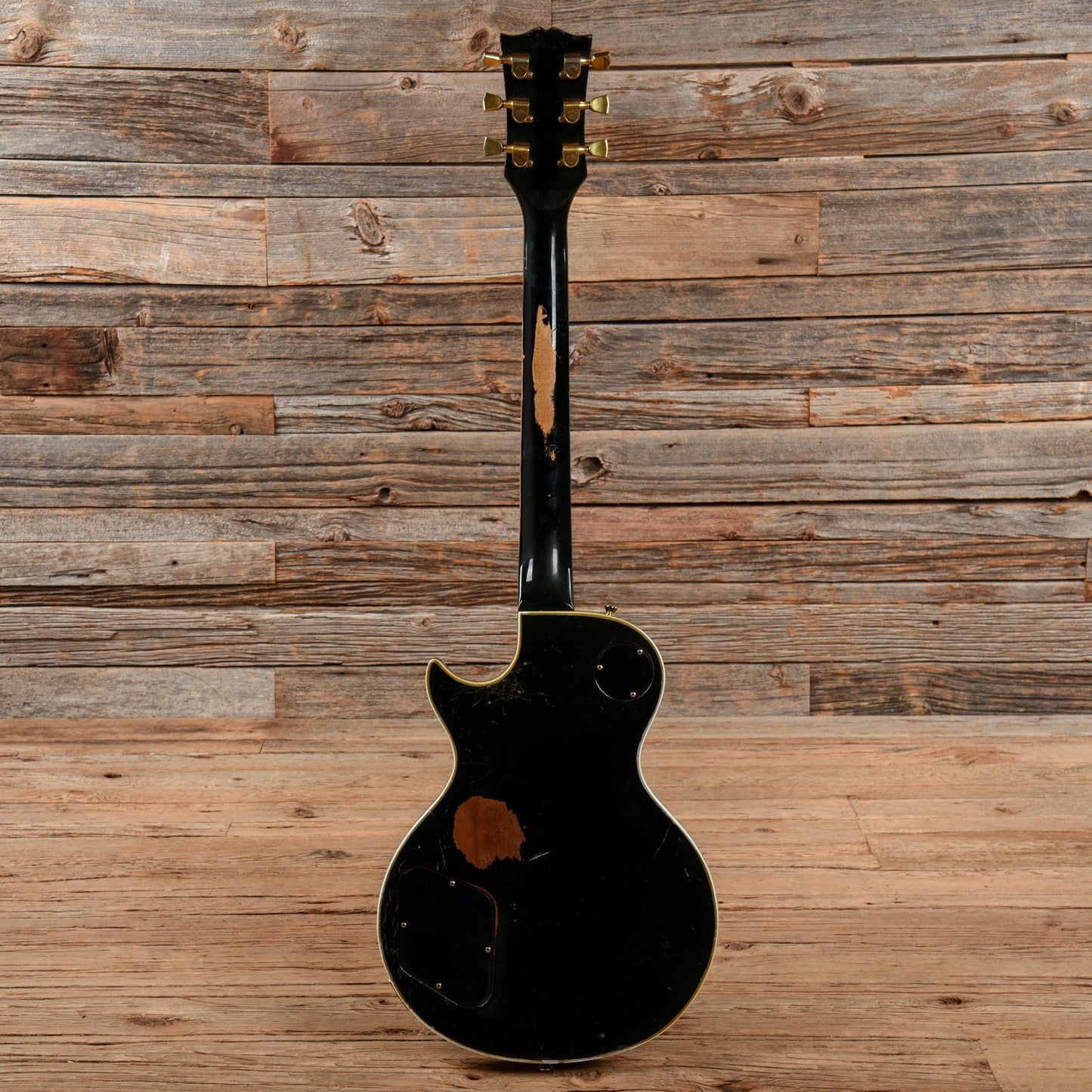 Gibson Les Paul Custom Black 1981 Electric Guitars / Solid Body