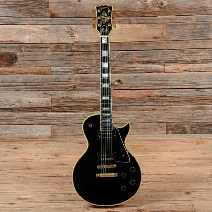 Gibson Les Paul Custom Black 1981 Electric Guitars / Solid Body