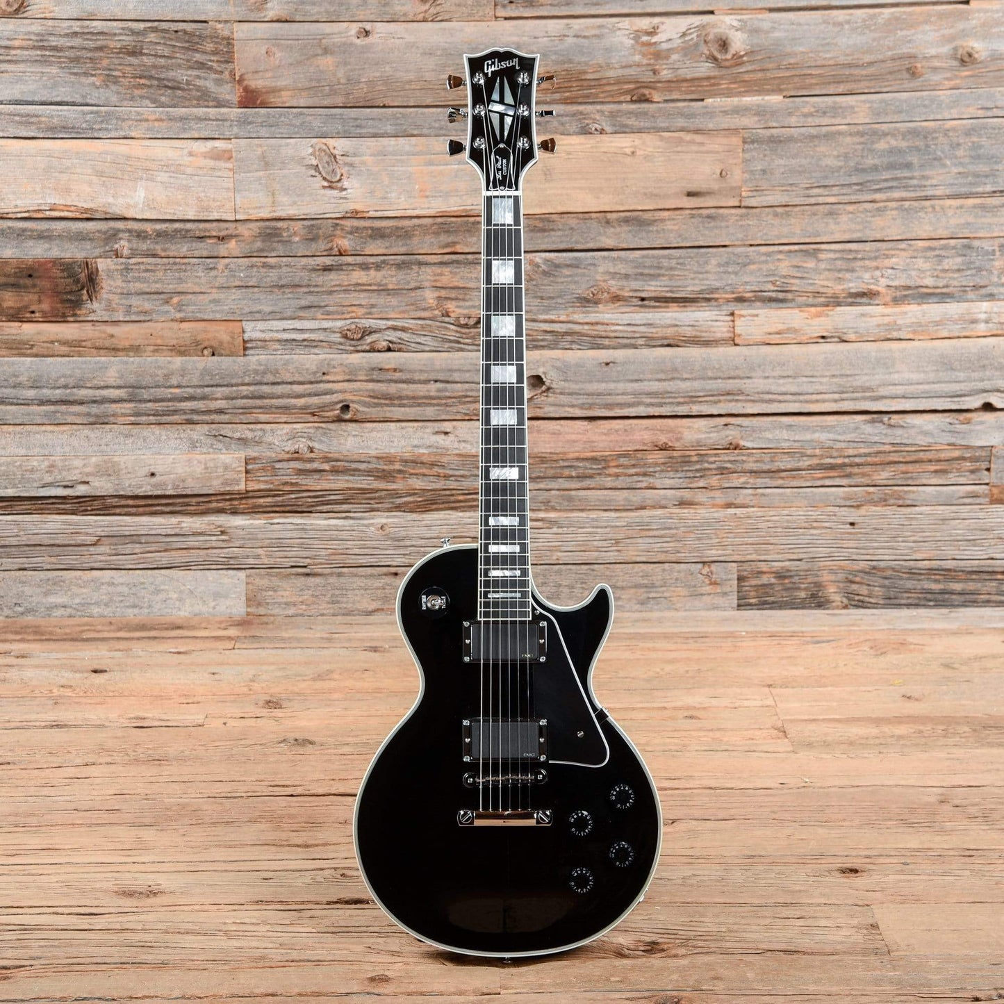 Gibson Les Paul Custom Black 2010 Electric Guitars / Solid Body