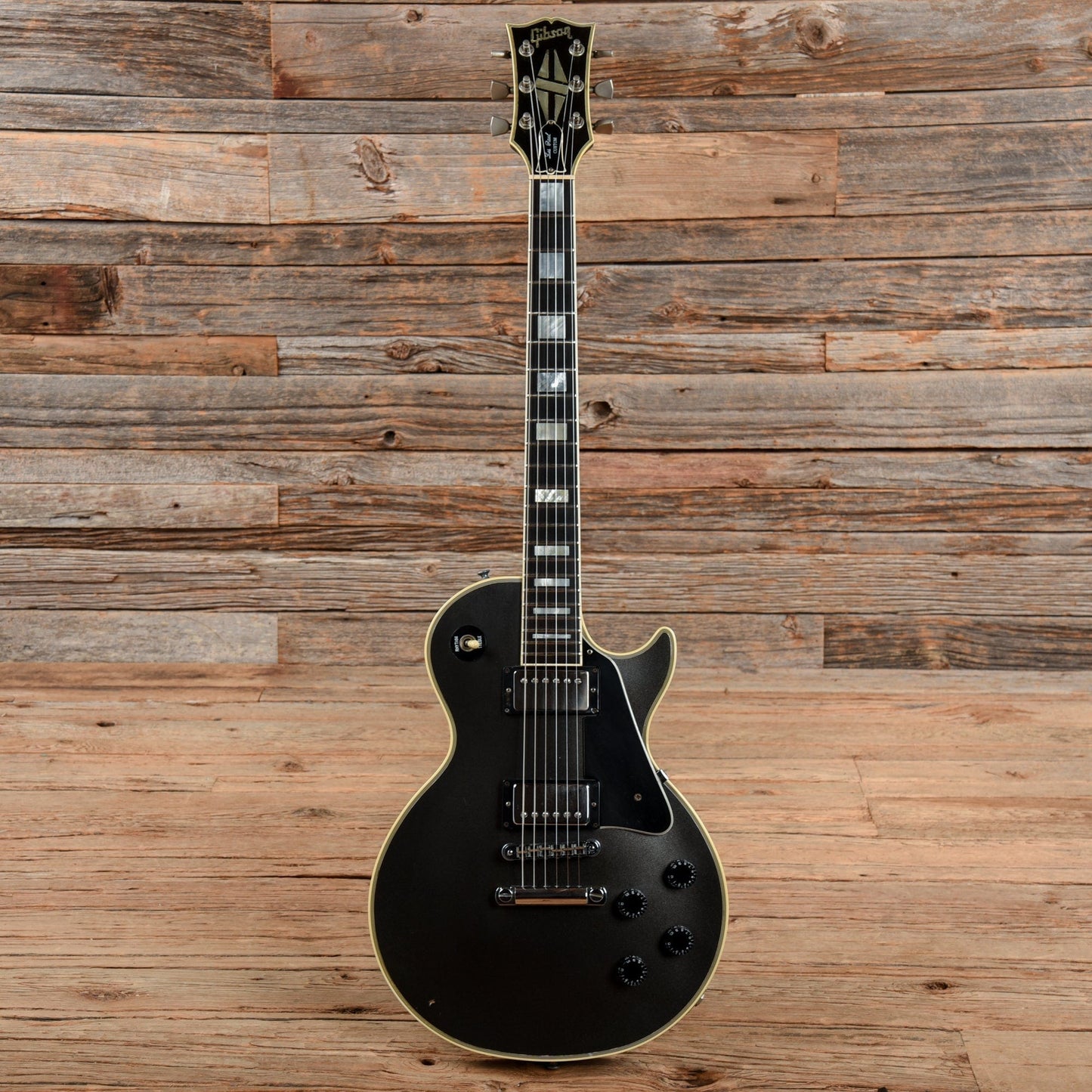 Gibson Les Paul Custom Charcoal Metallic 1985 Electric Guitars / Solid Body