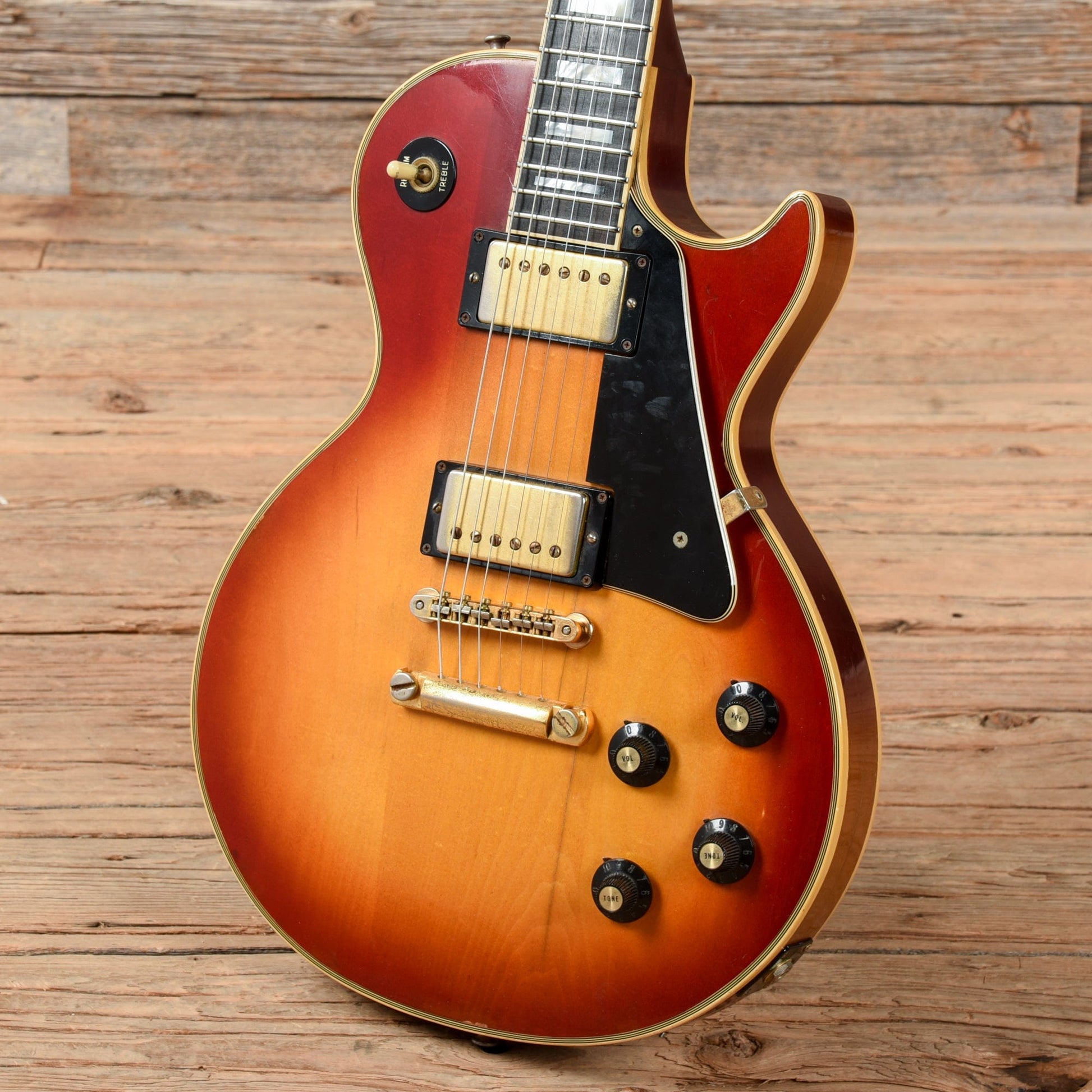 Gibson Les Paul Custom Cherry Sunburst 1971 Electric Guitars / Solid Body