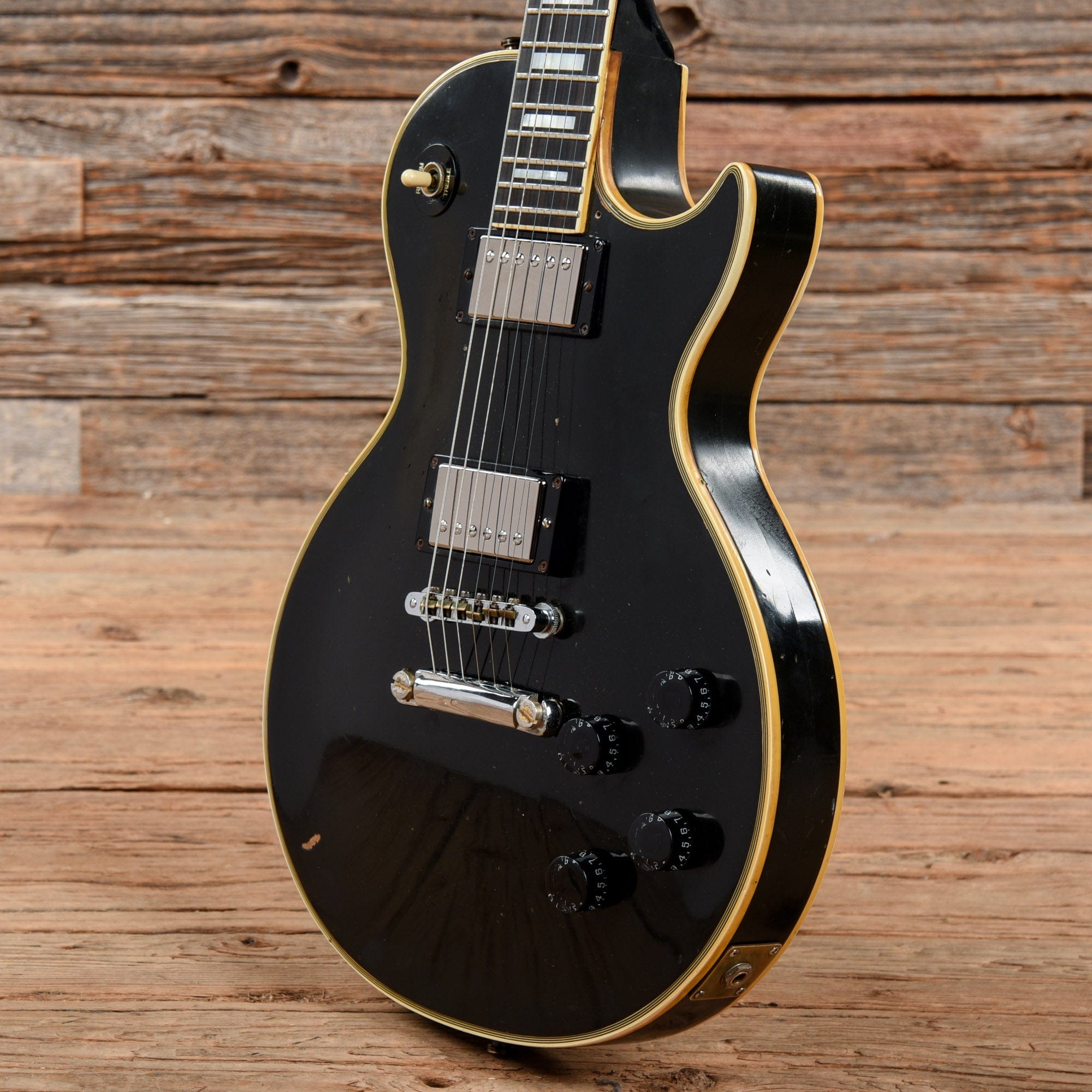 Gibson Les Paul Custom Ebony 1973 – Chicago Music Exchange