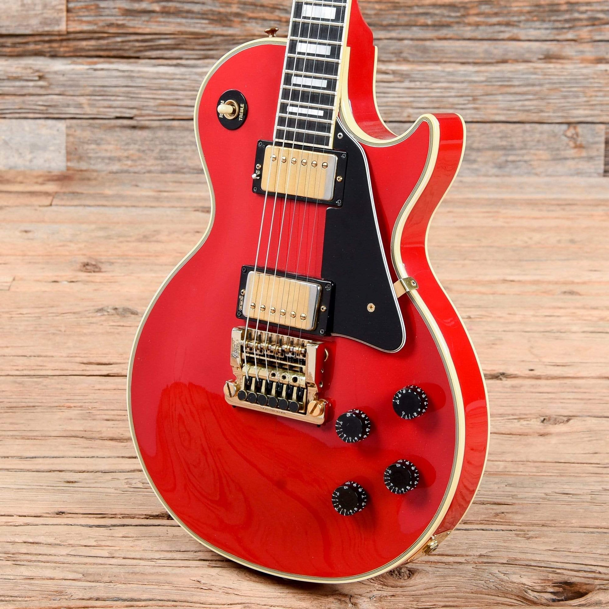 Gibson Les Paul Custom Ferrari Red 1985 Electric Guitars / Solid Body