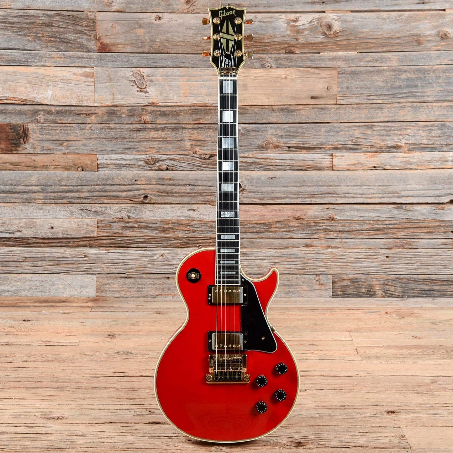 Gibson Les Paul Custom Ferrari Red 1985 Electric Guitars / Solid Body