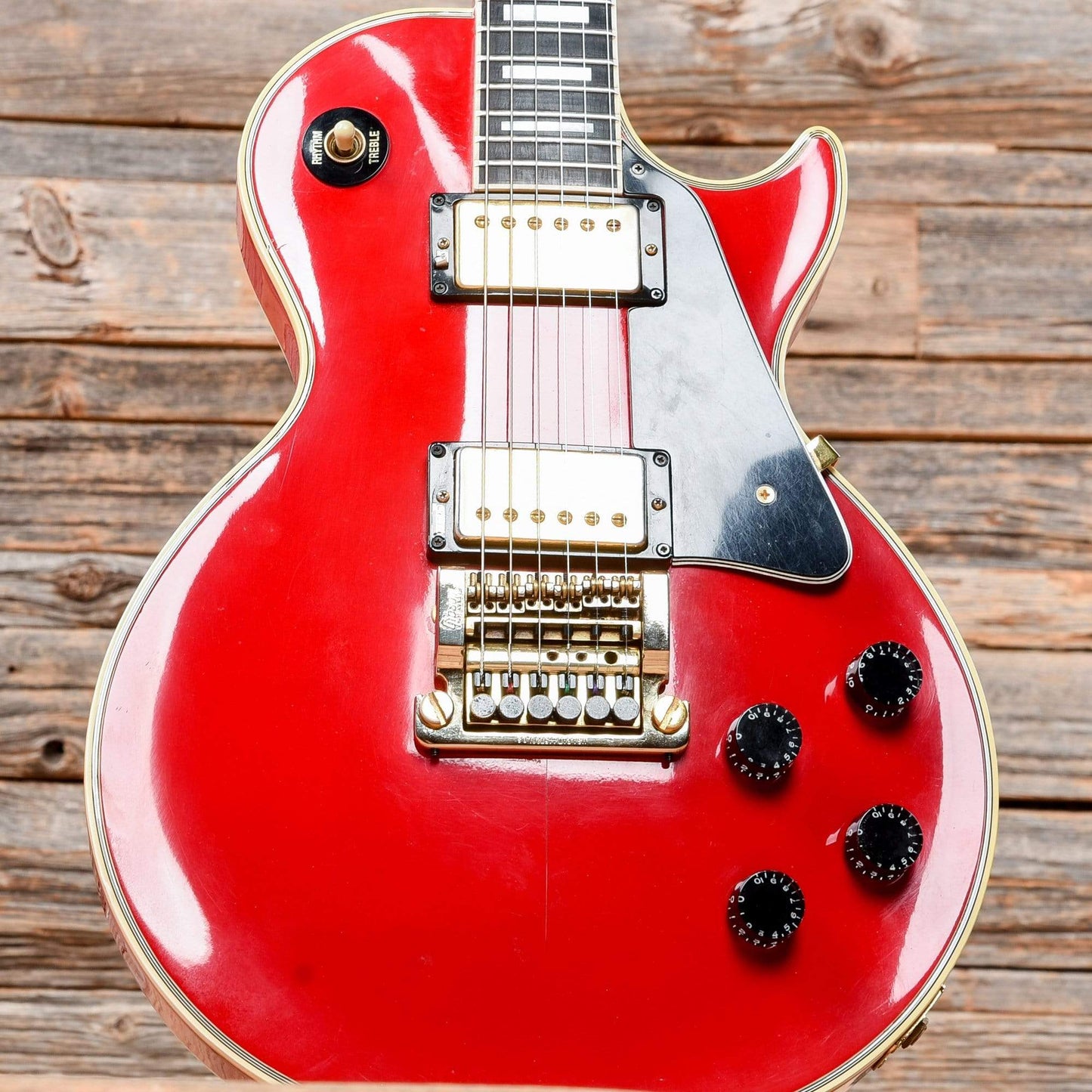 Gibson Les Paul Custom Ferrari Red 1985 Electric Guitars / Solid Body