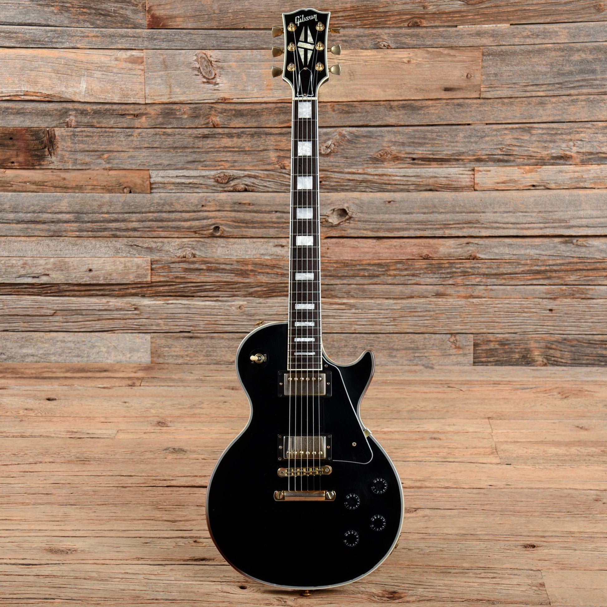 Gibson Les Paul Custom Lite Ebony 2016 Electric Guitars / Solid Body